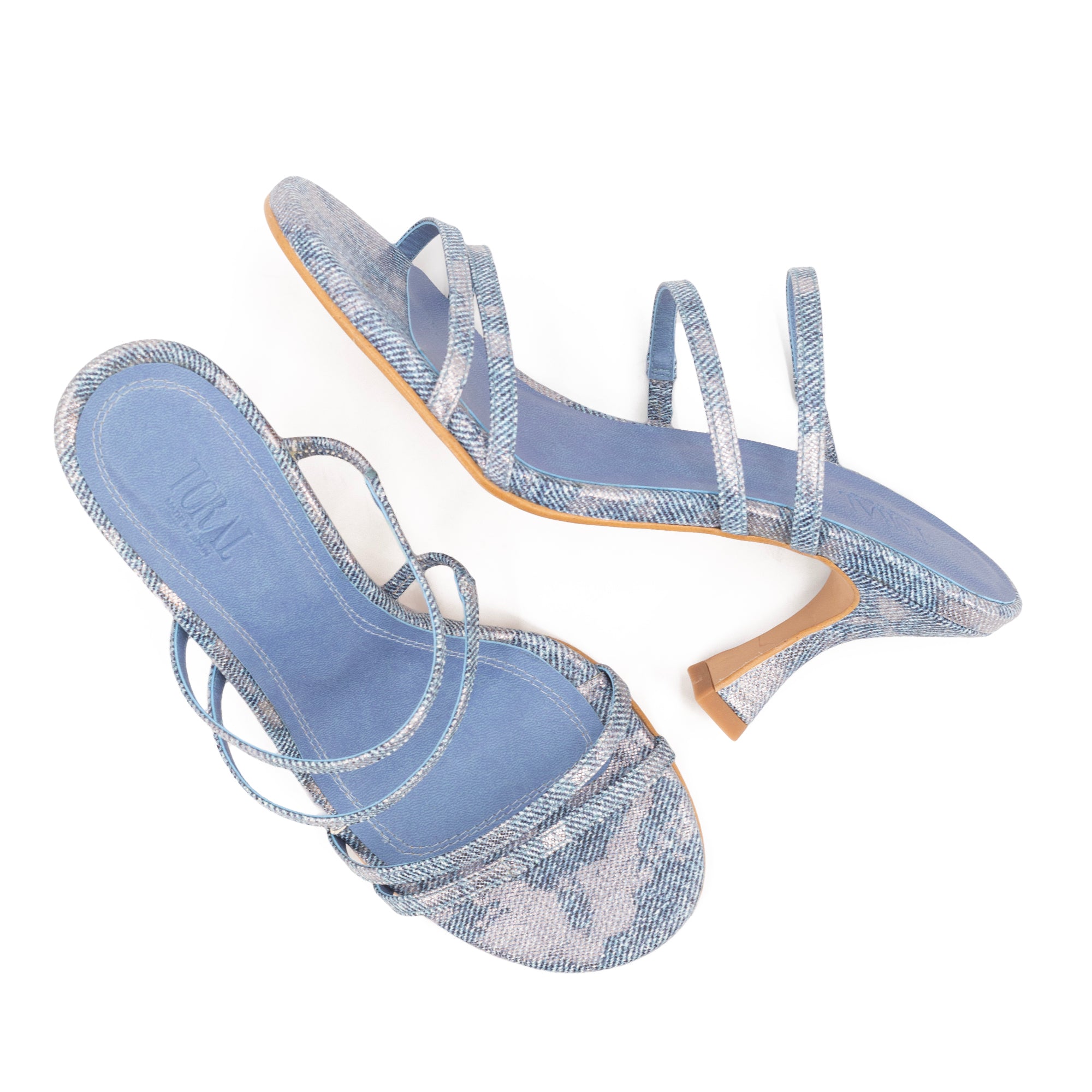 Shop Toral Weekend Blue Sandals