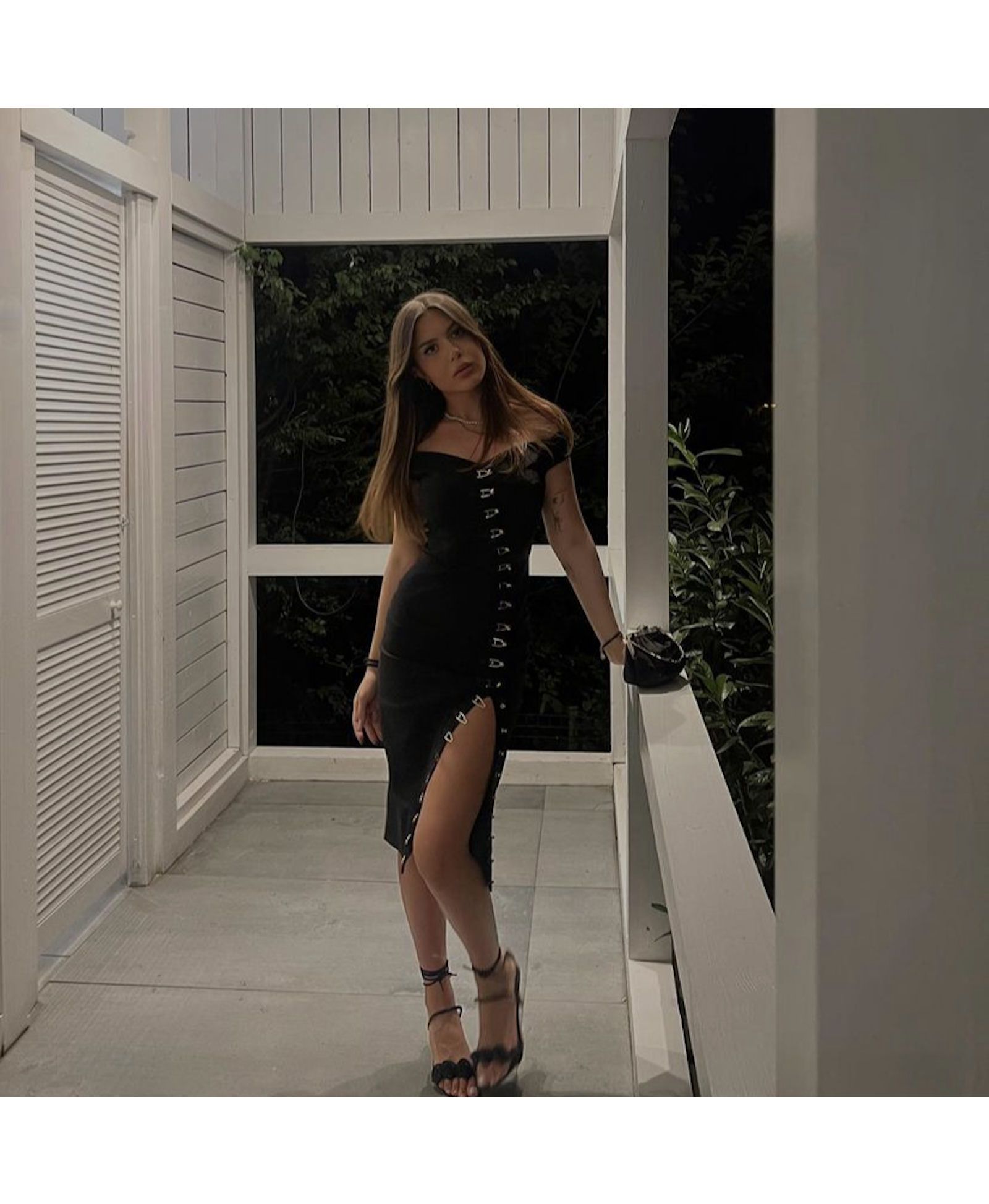 Ivy Dress Black made by MURMUR