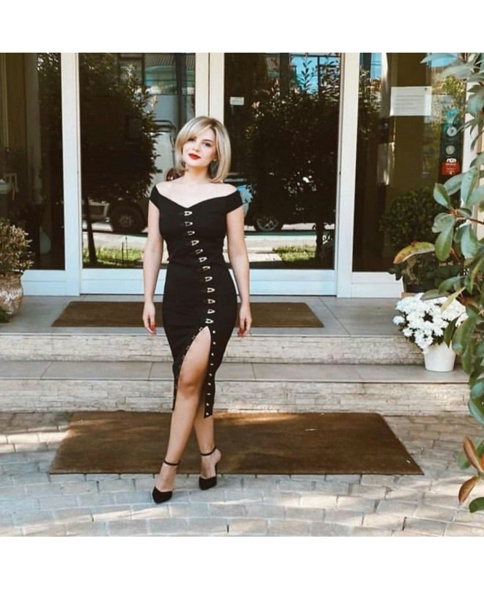 Ivy Dress Black made by MURMUR
