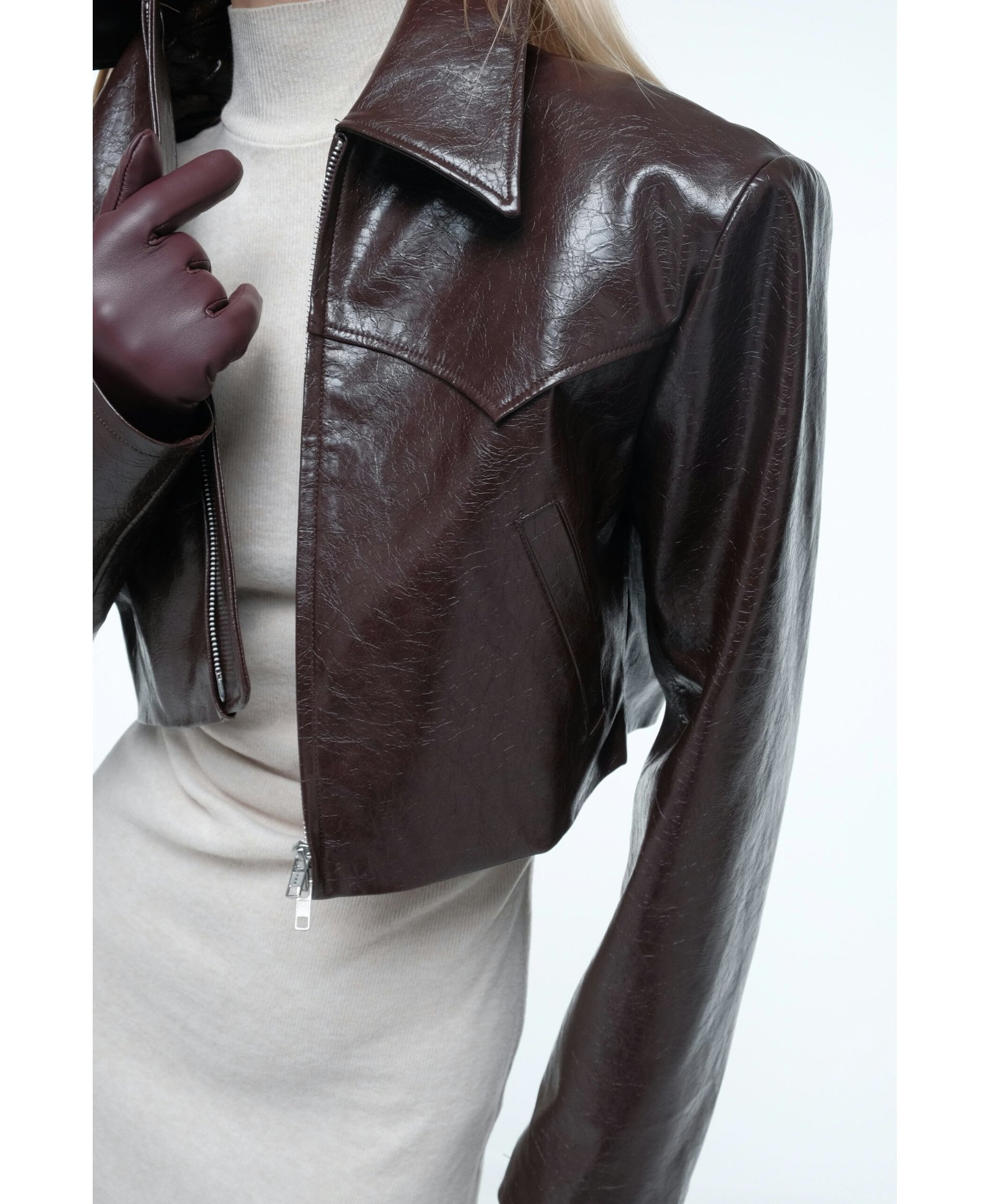 Western cropped jacket made by AFTERHOURS