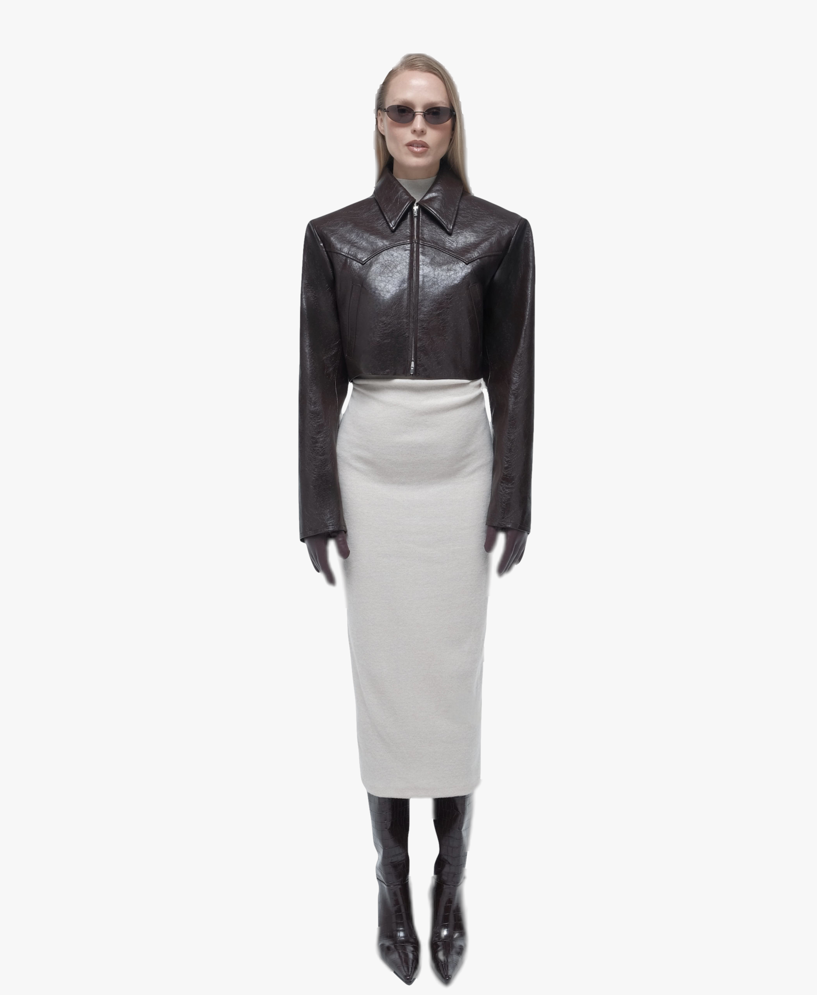 Western cropped jacket made by AFTERHOURS
