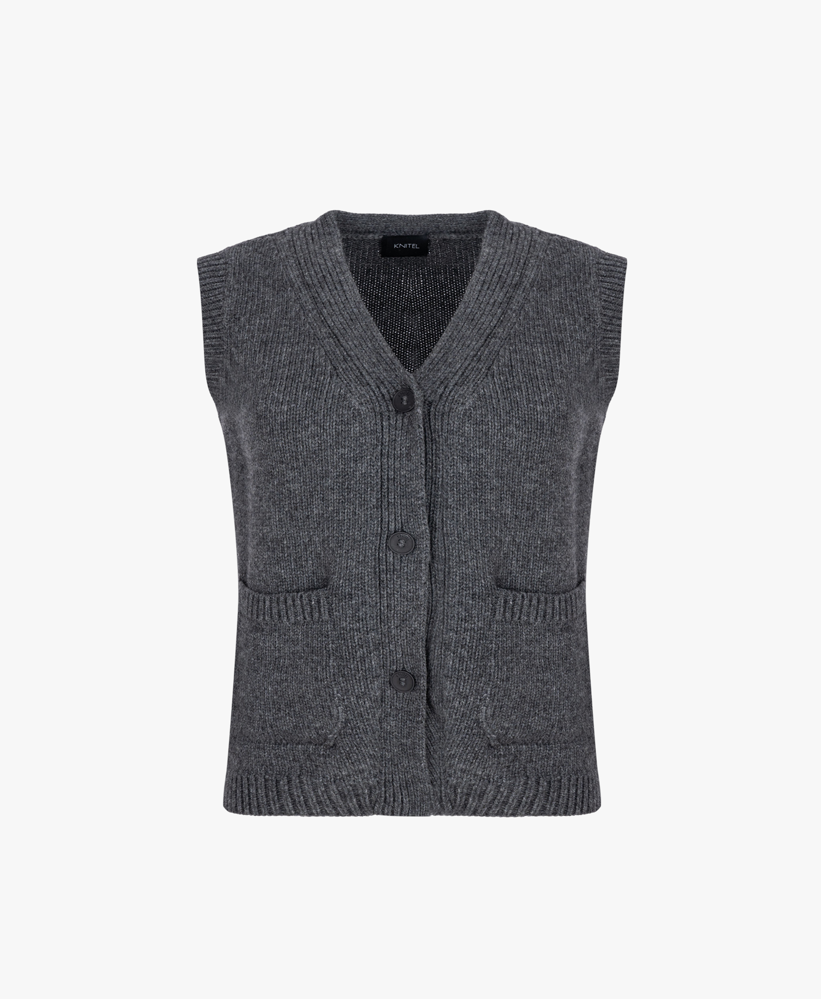 Noah vest made by KNITEL