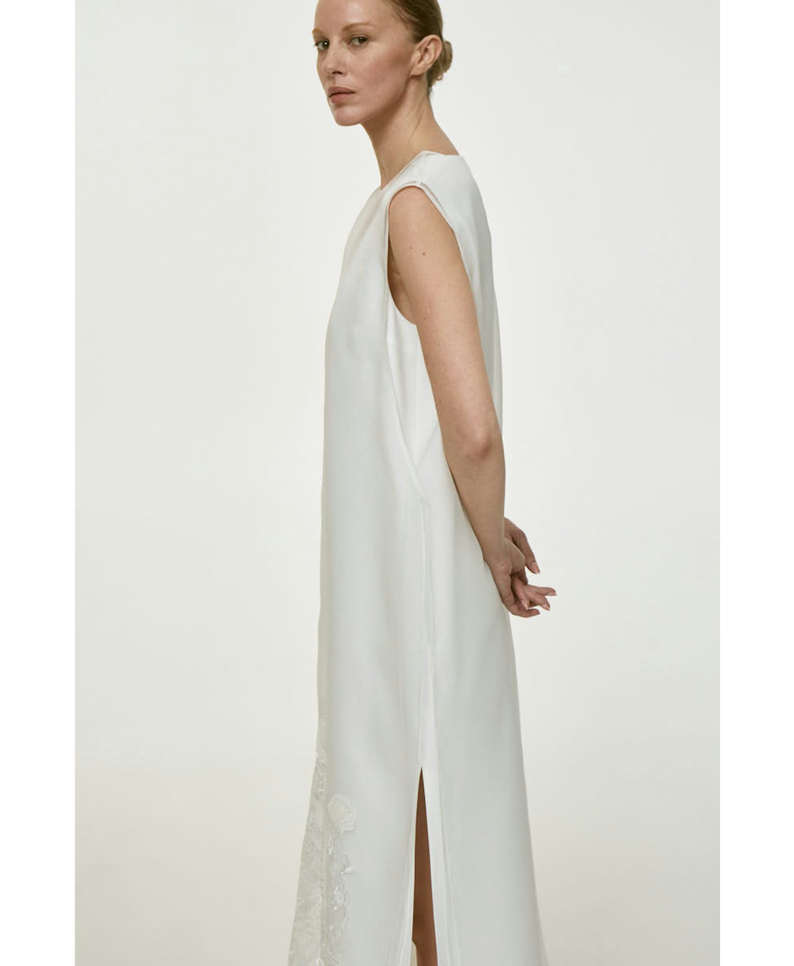 NAKED MILK DRESS made by DELEGAN Clothes