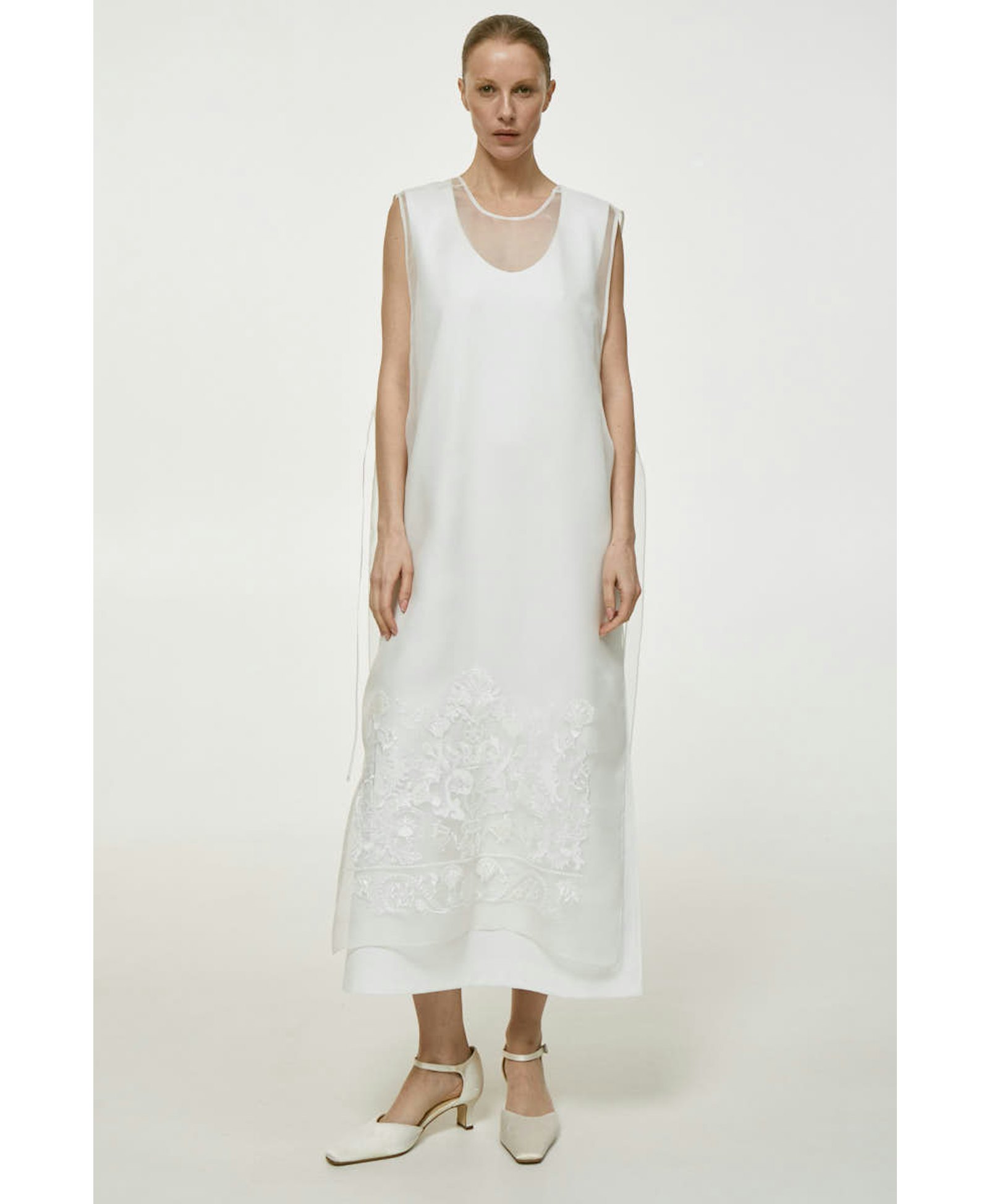 NAKED MILK DRESS made by DELEGAN Clothes