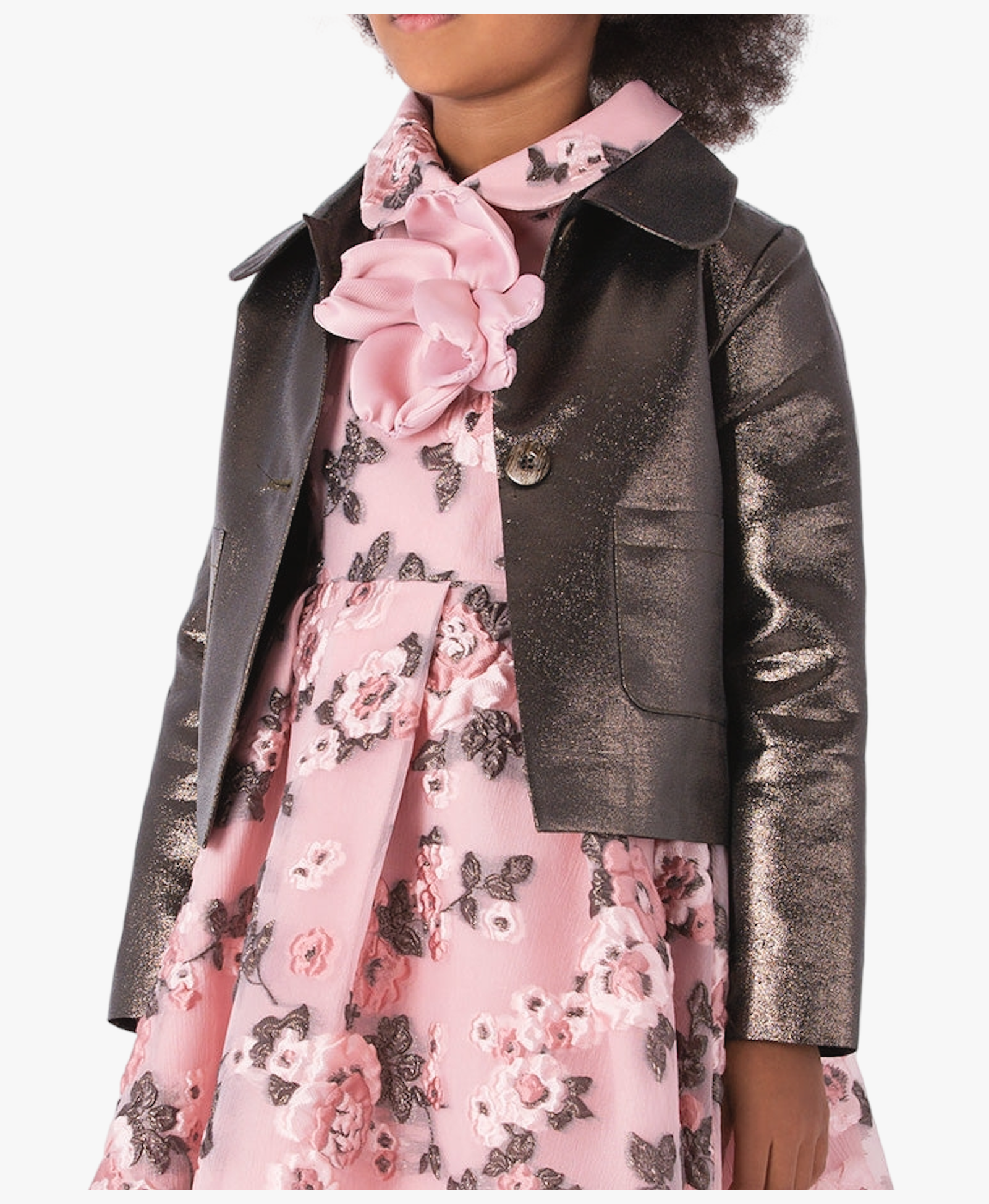 Exclusive Bronze Girls Jacket made by Mama Luma