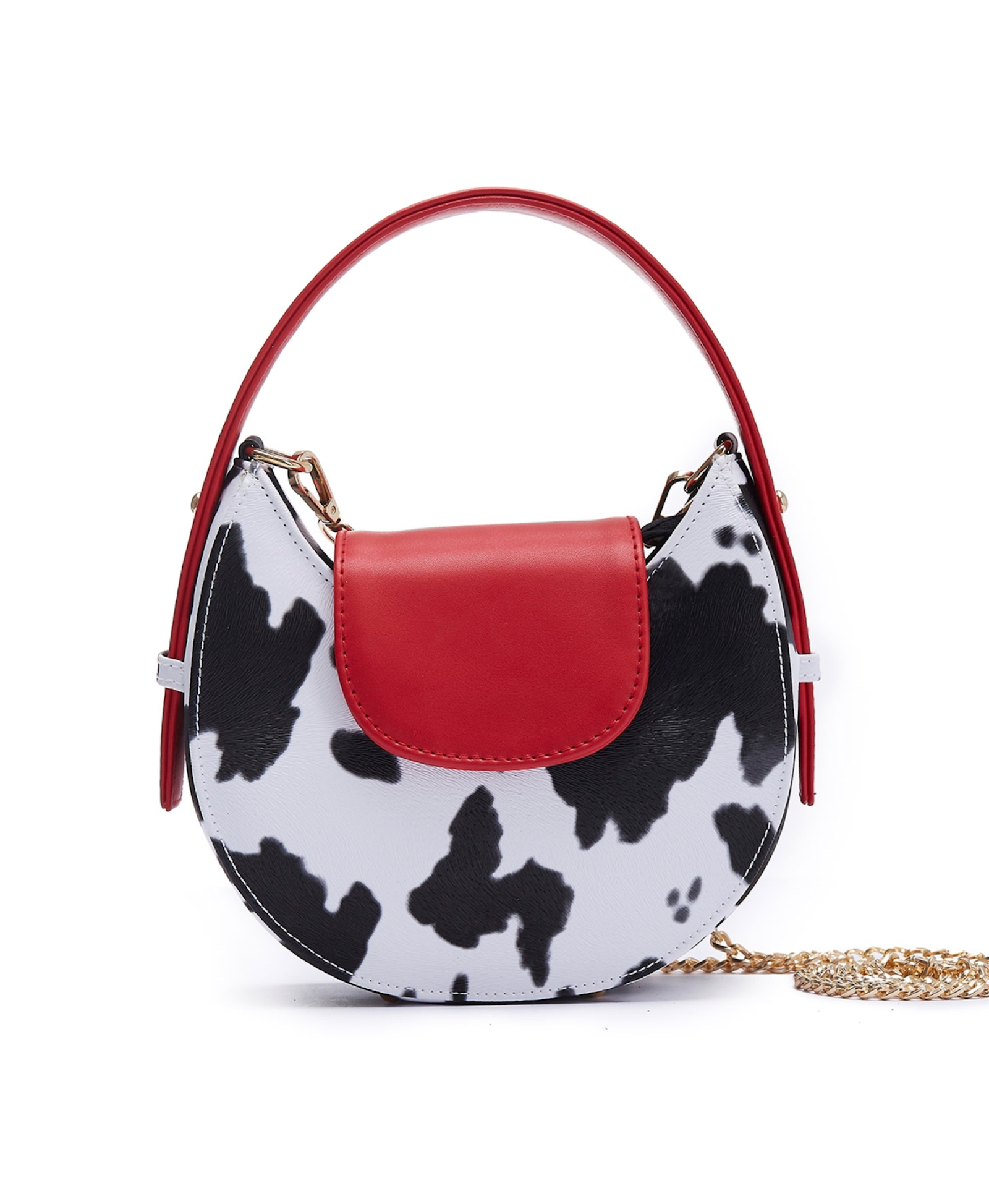 Mow - Red - Halfmoon bag made by ALIEL