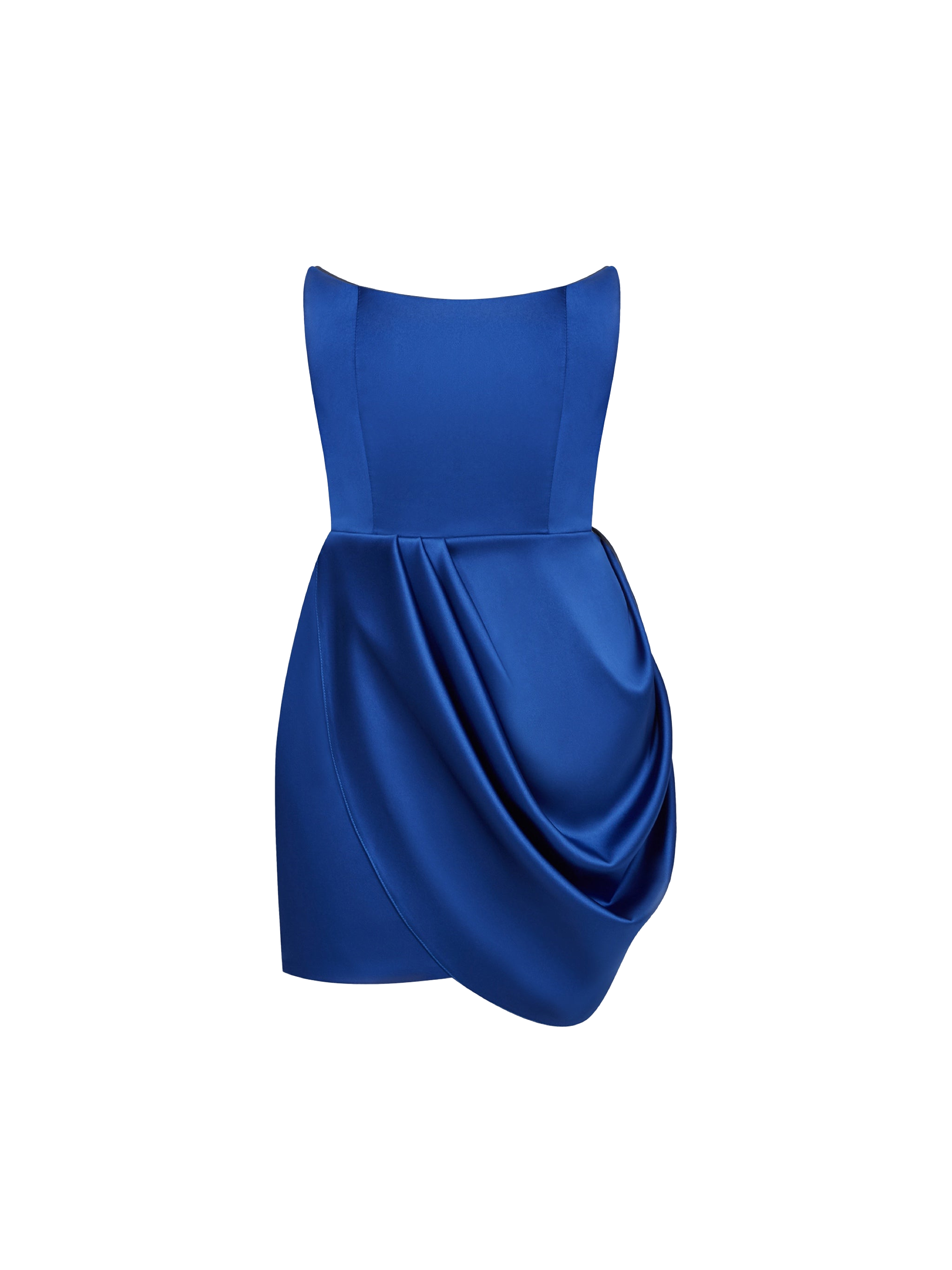 Shop Balykina Anastasia Soft Dress Electric In Blue