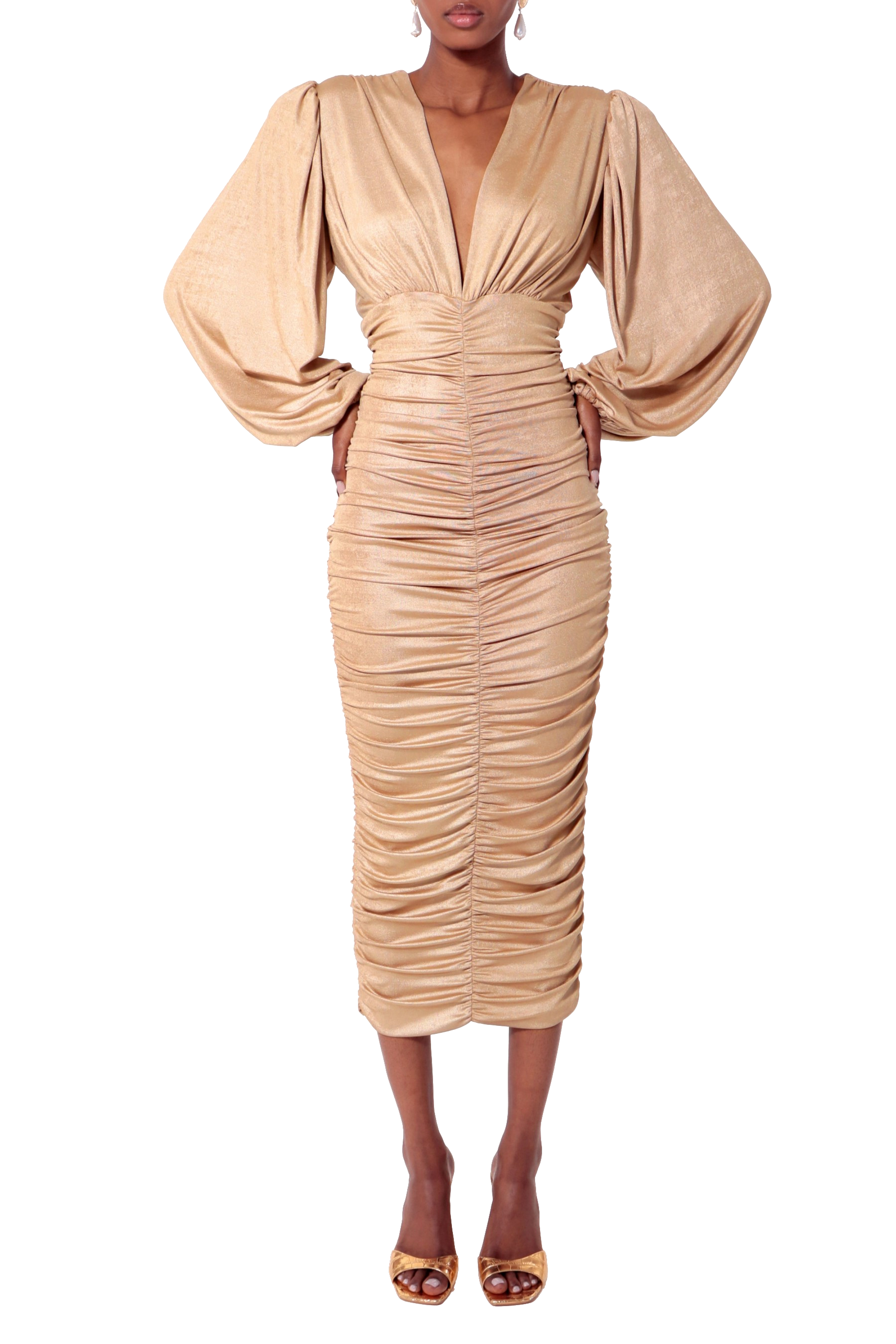 Shop Aggi Dress Gloria Gold