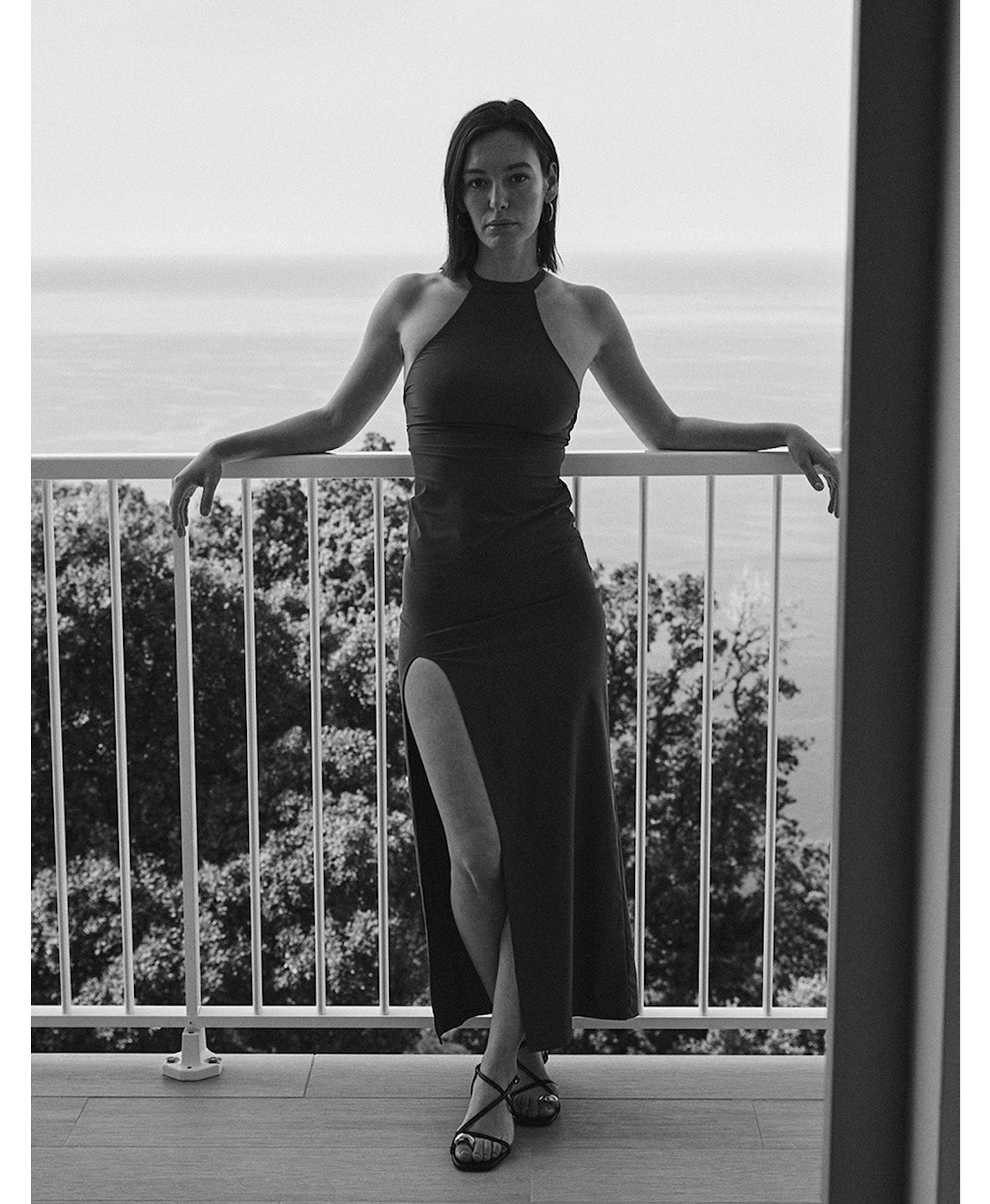 OLIVIA - MAXI DRESS GREEN made by 710 Studio