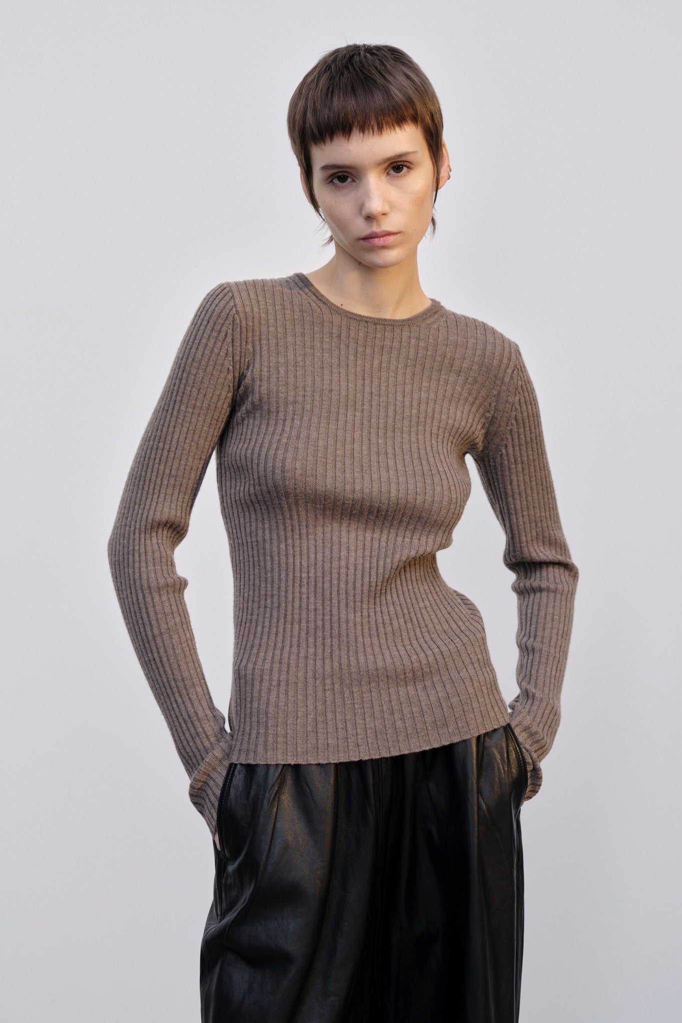 Merino wool blouse hotsell