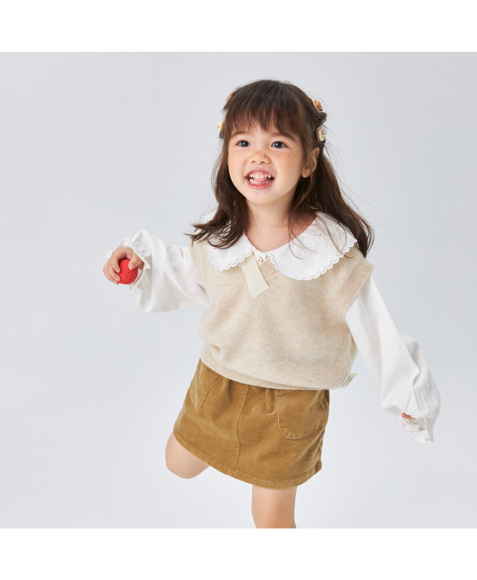 Organic Colour Undyed Cashmere Vest made by CozyU