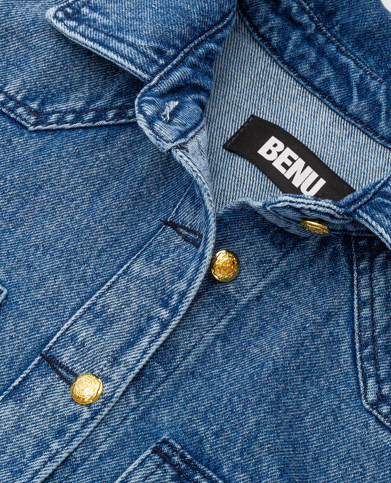 Shop Benu Studio Jeans Shirt