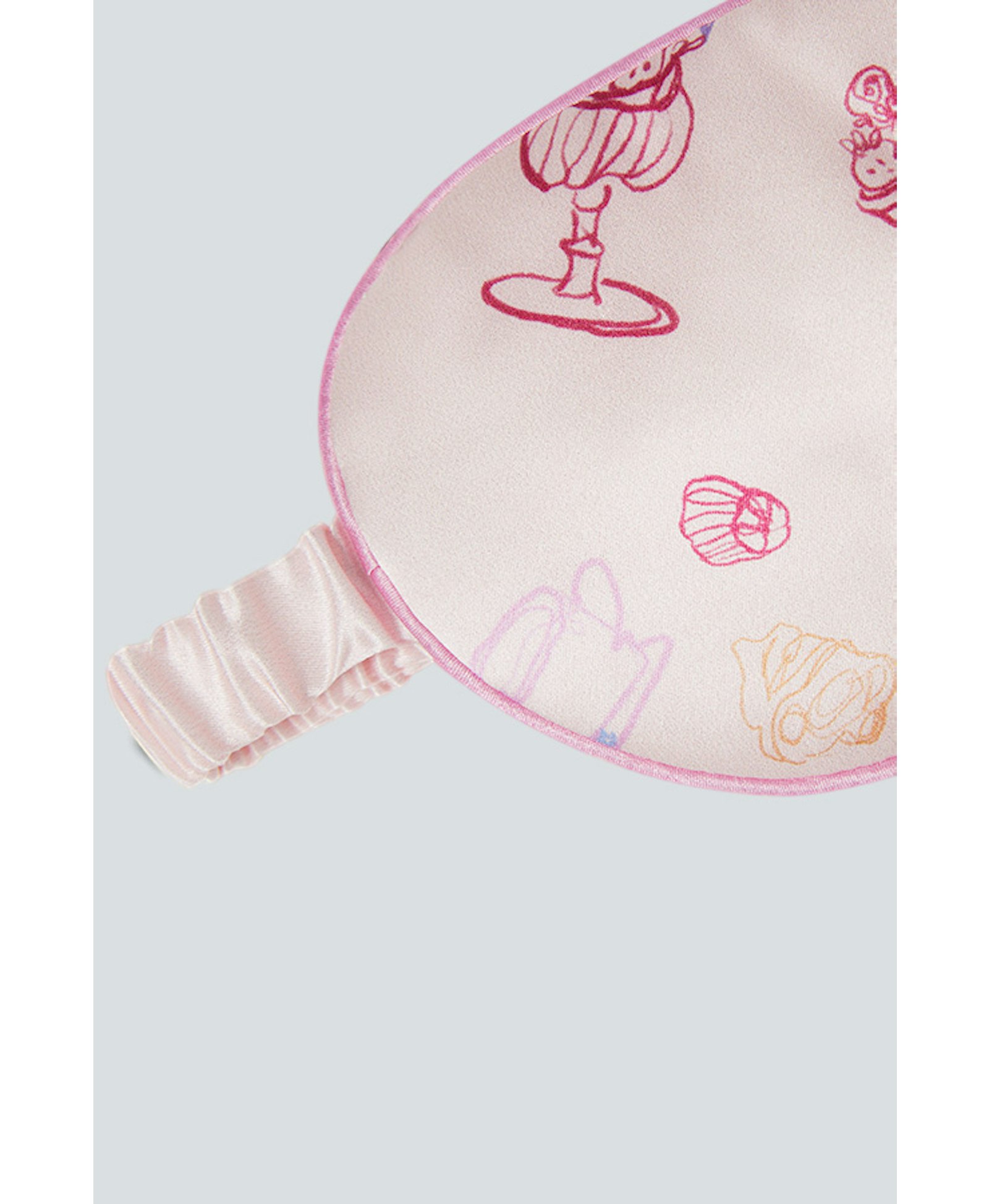 Canelé Kid’s Silk Eye Mask made by MANITO