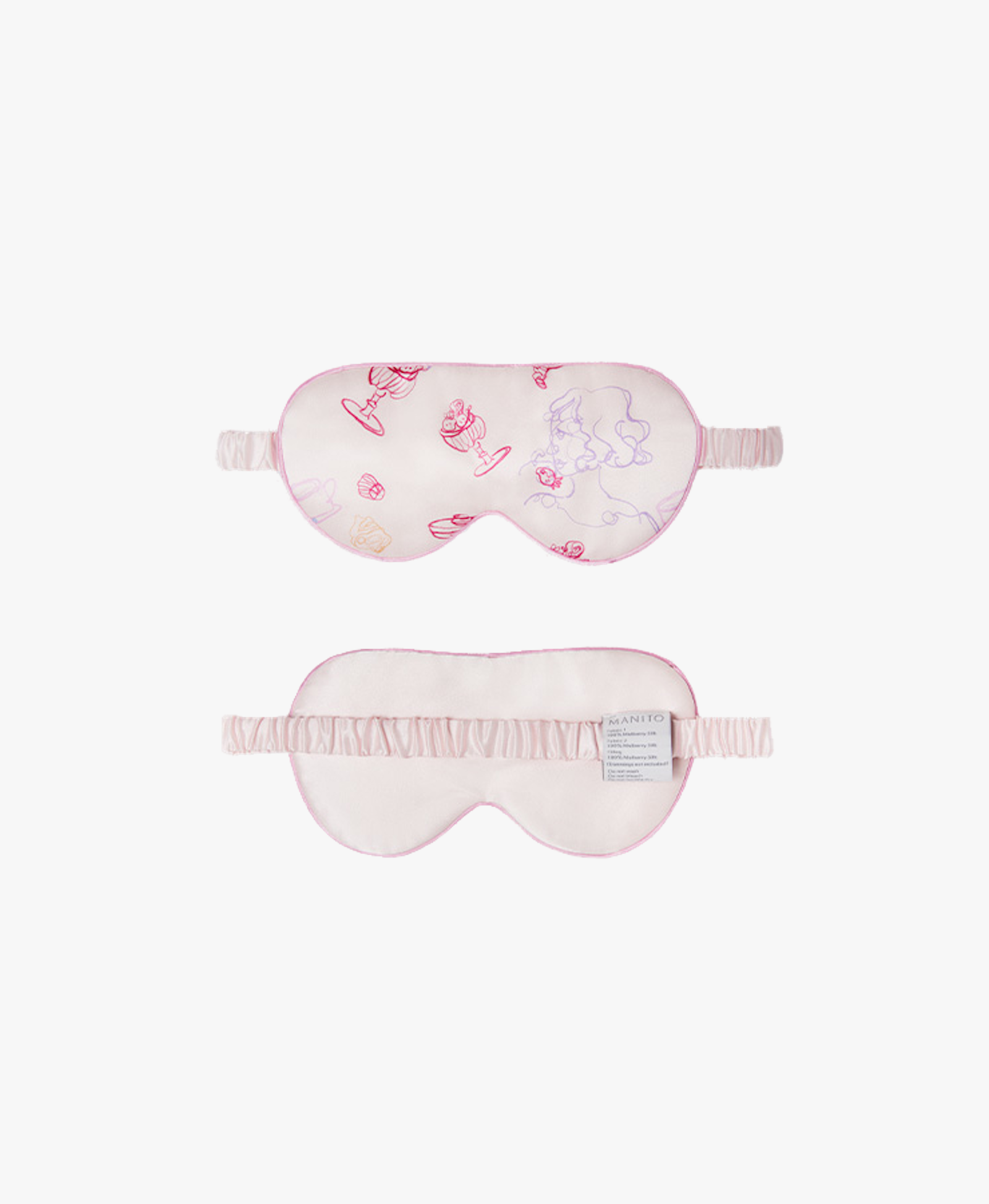 Canelé Kid’s Silk Eye Mask made by MANITO