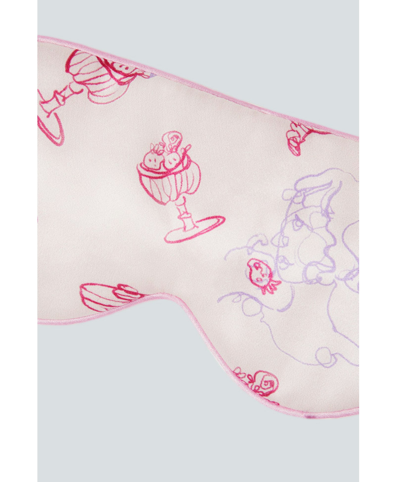 Canelé Kid’s Silk Eye Mask made by MANITO