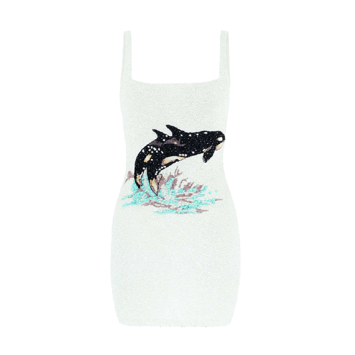 Oceanus Swimwear Marina Dress In White ModeSens