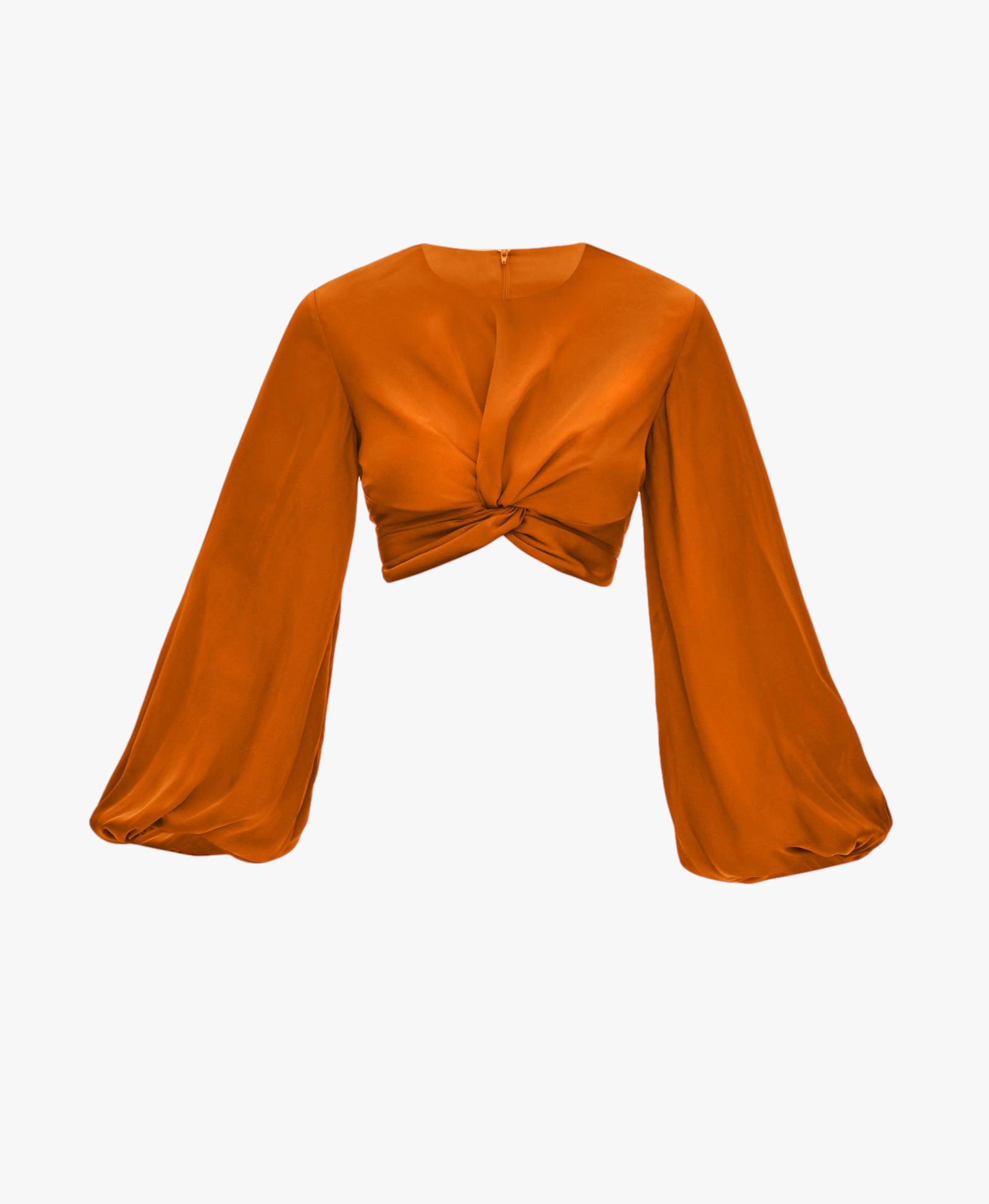 BEHATI RUST CROPPED TOP made by Andrea Iyamah