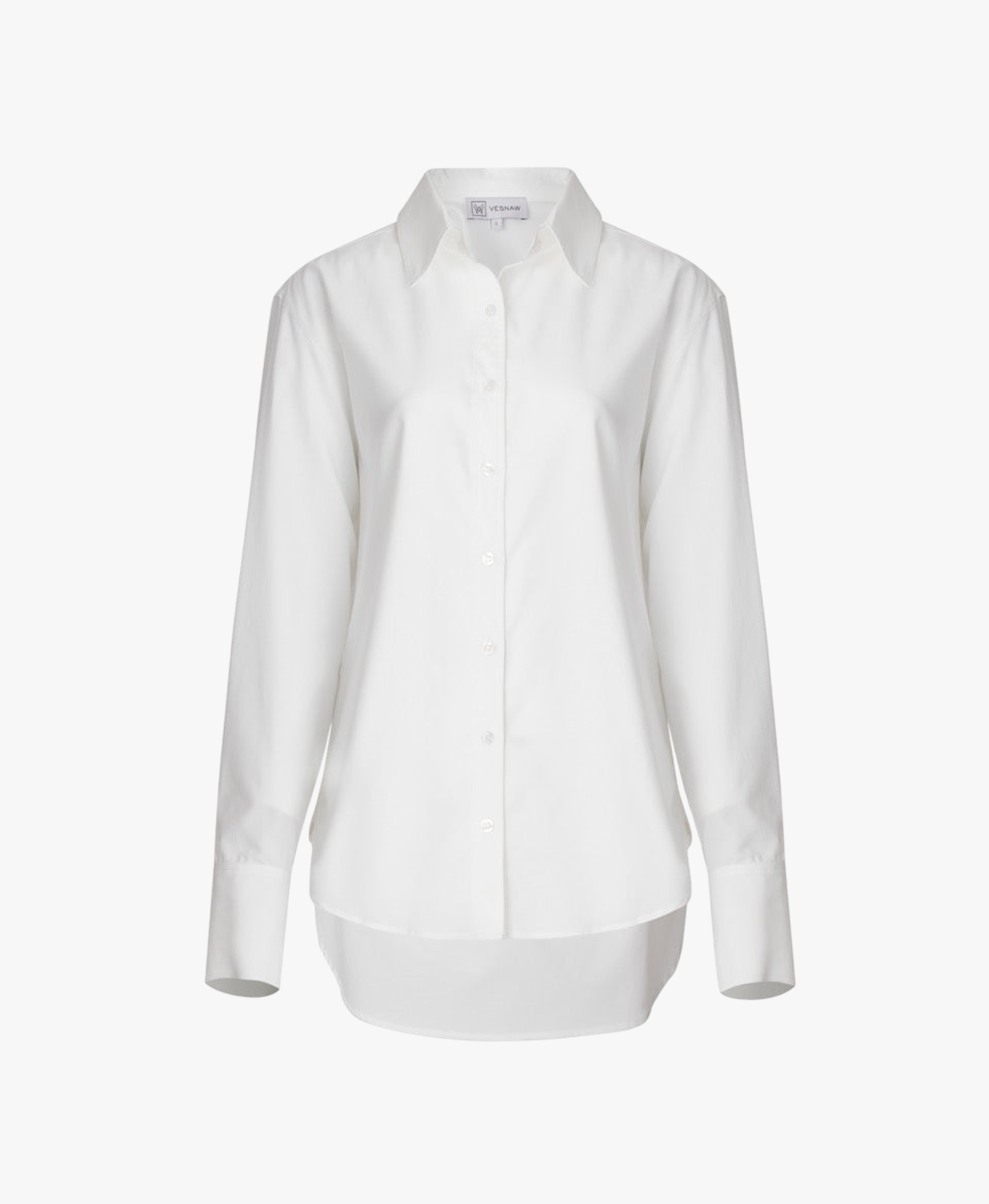 Oversized Cotton Shirt With Button Detailing made by Vesna W