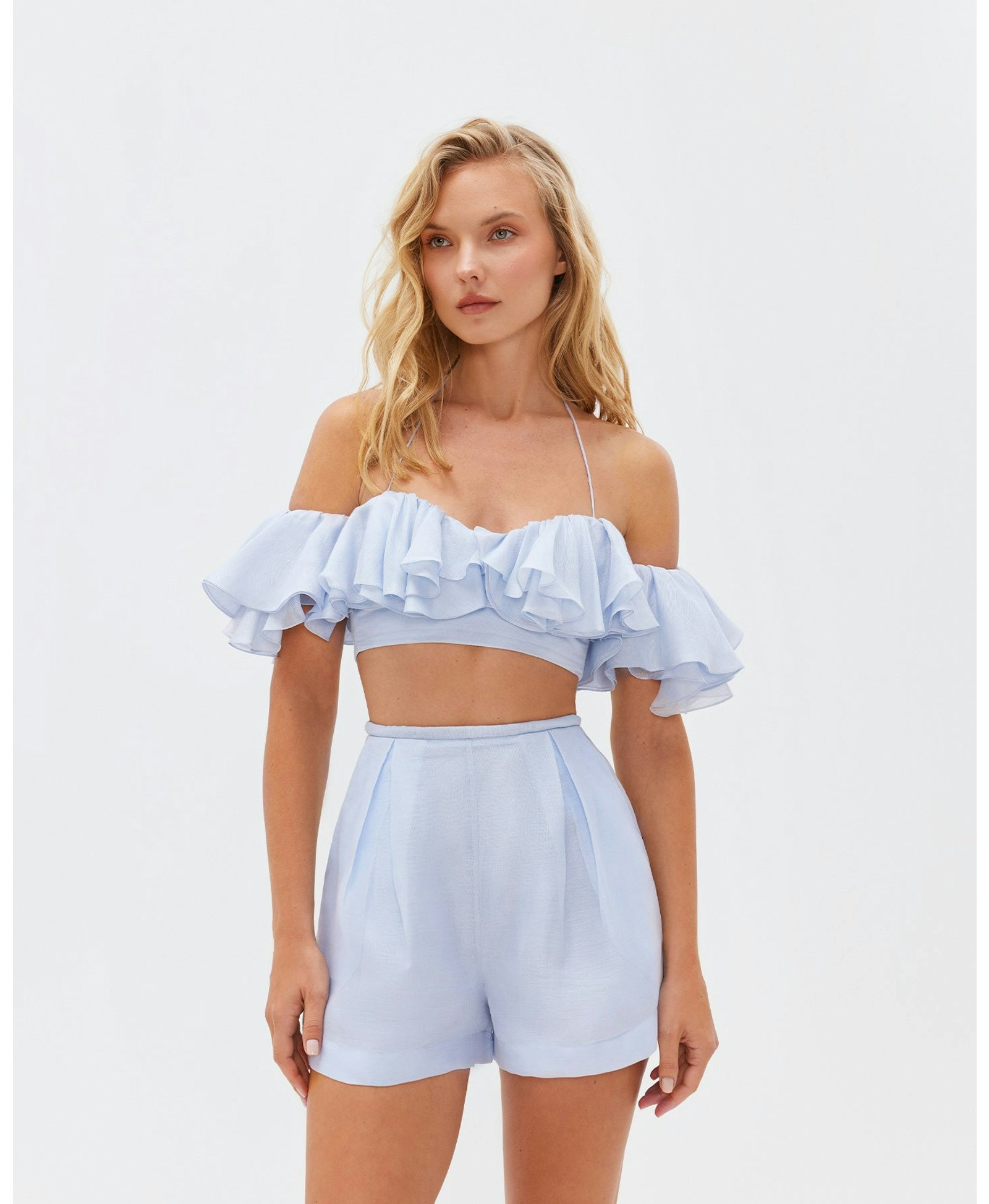 Myosotis shorts made by YVON