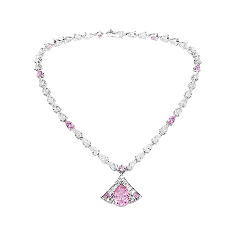 Brigette Necklace in Purple made by Nana Jacqueline