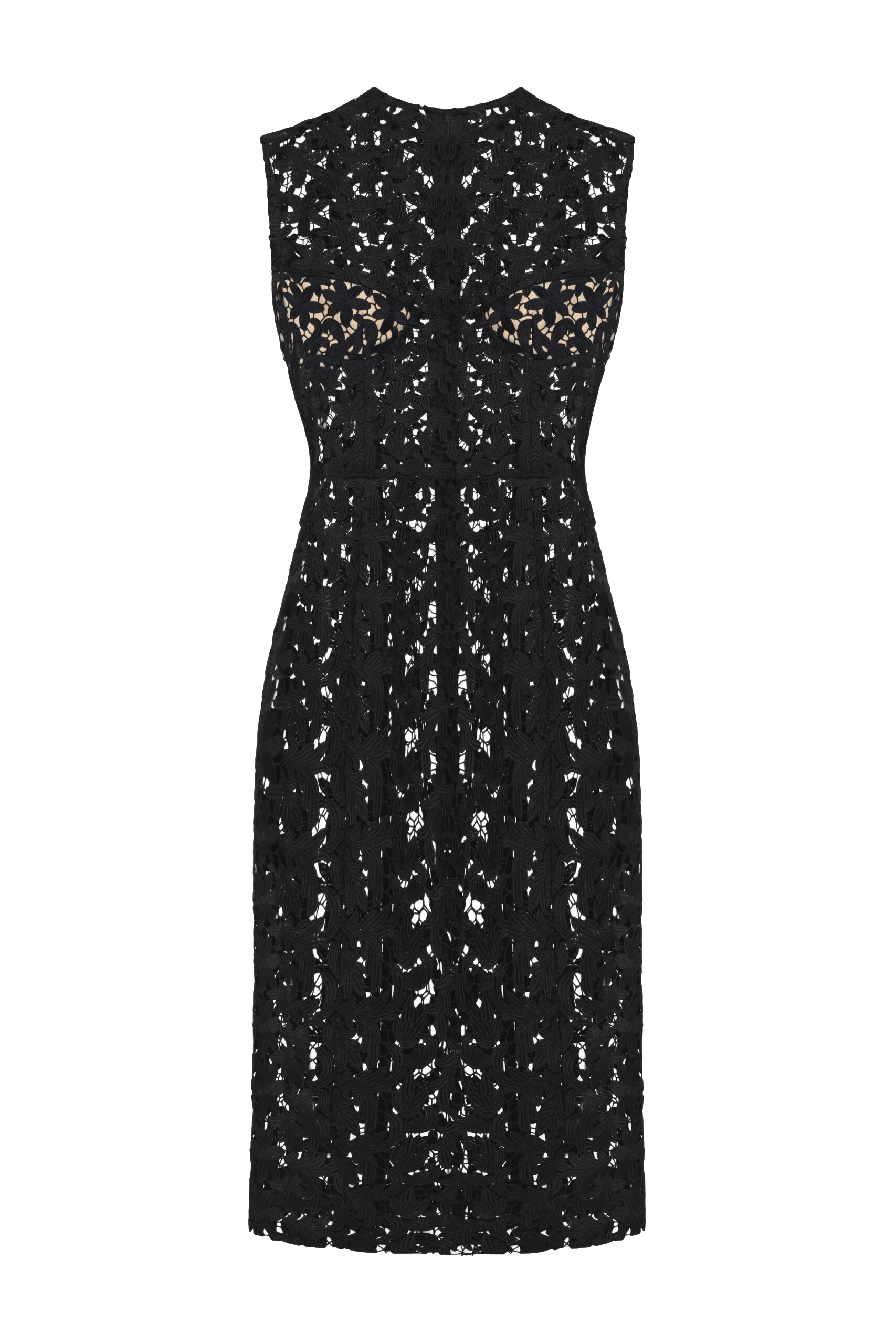 Shop Maria Kokhia Floral Midi Dress In Black