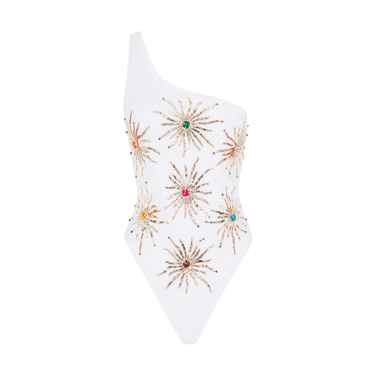 Oceanus Swimwear Callie White Suit