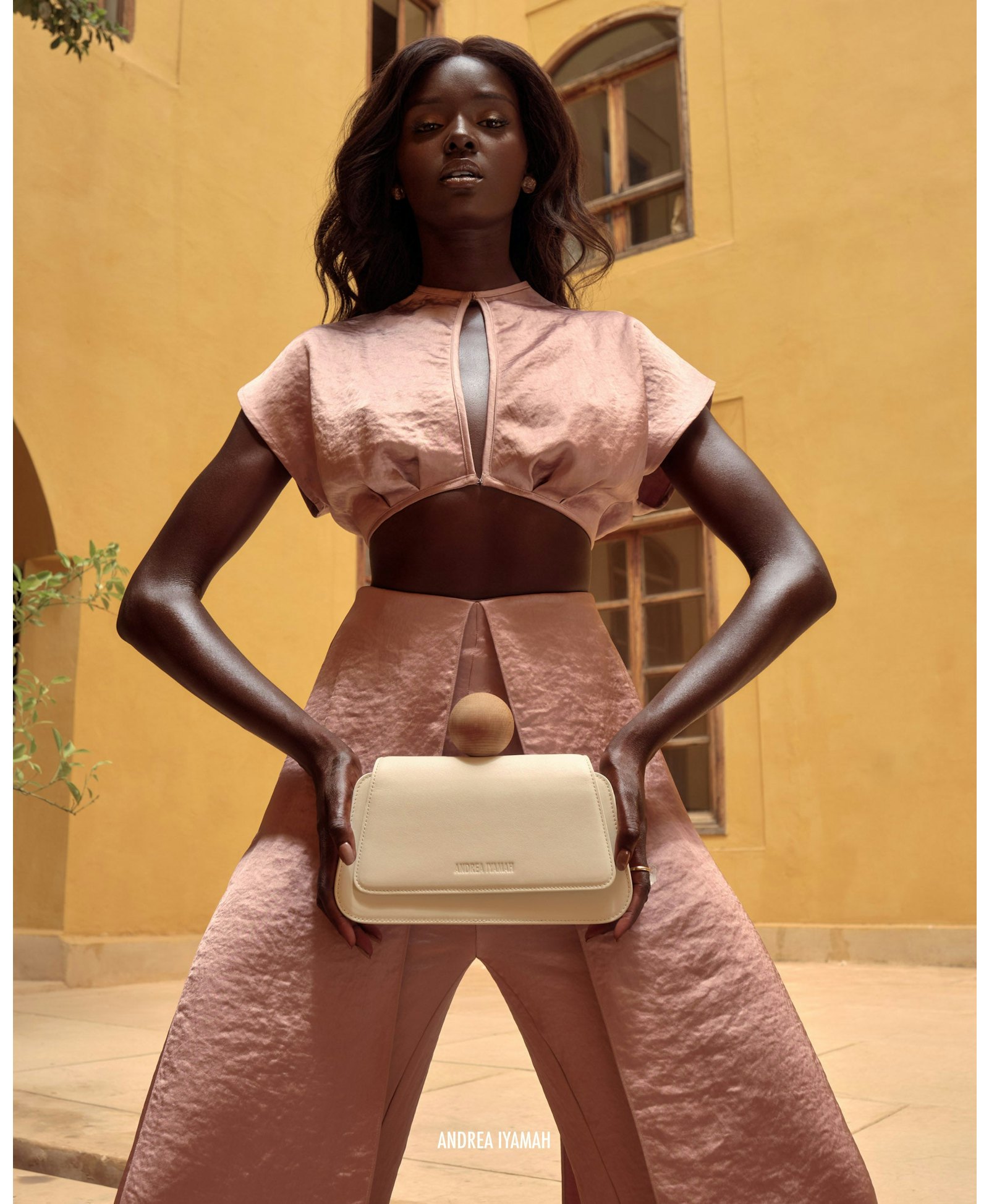 BALLI BAG in White made by Andrea Iyamah