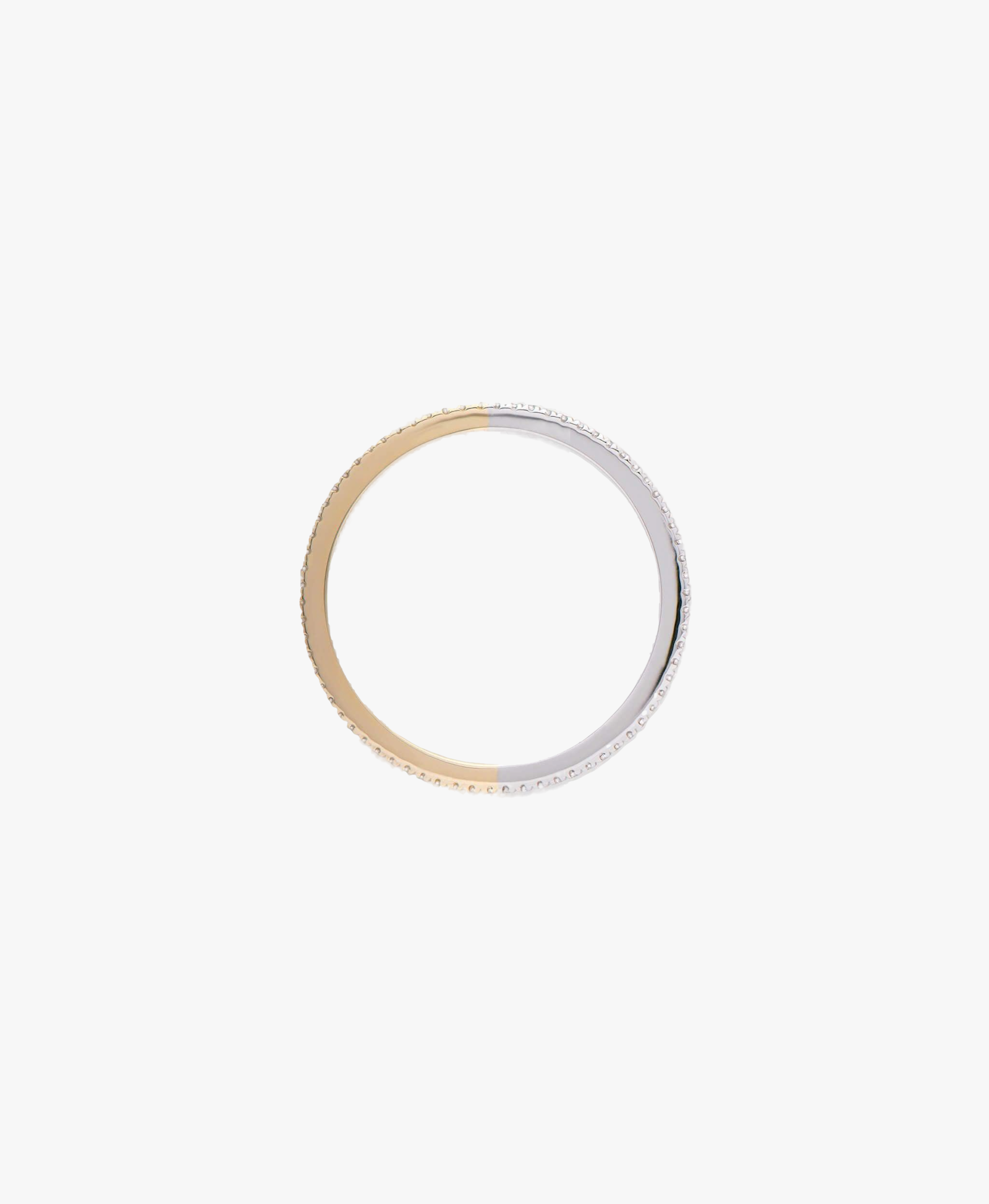 HERA RING - WHITE DIAMONDS & WHITE/YELLOW GOLD made by ENNUI