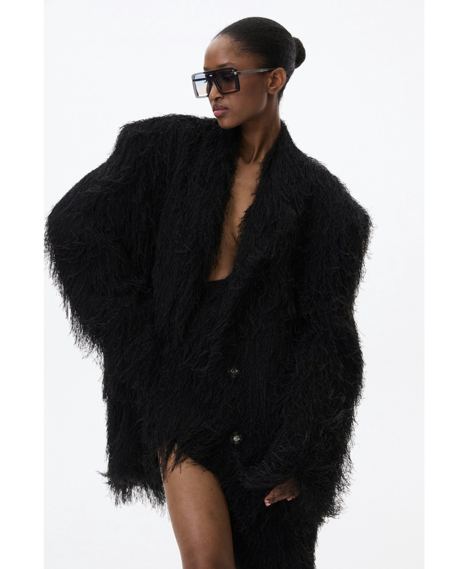 Blazer With Fringes made by YAVORSKA