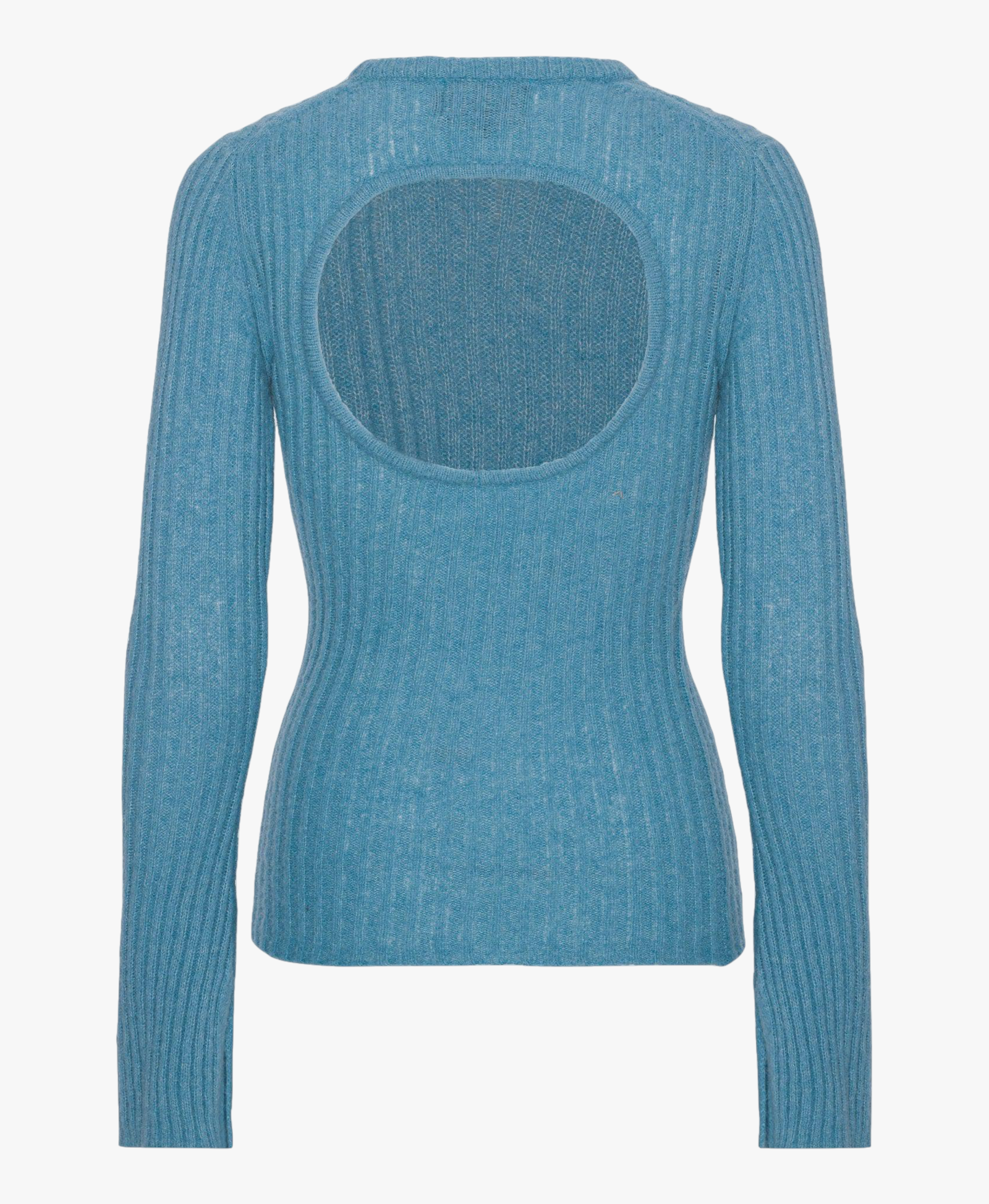 Lima Knit Blouse - Dust Blue made by HERSKIND