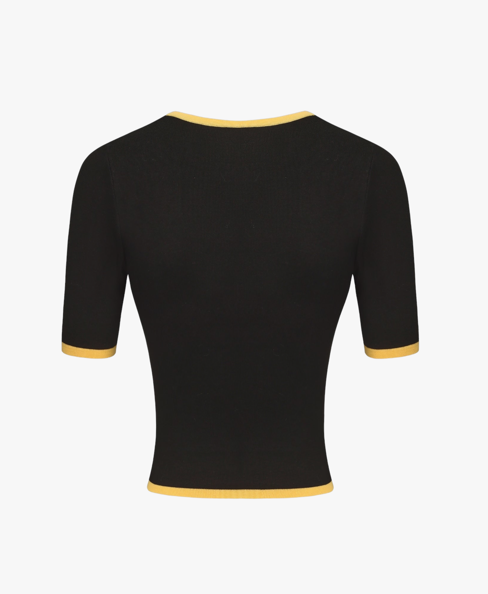 Luna Top (Black & Yellow) made by Nana Jacqueline