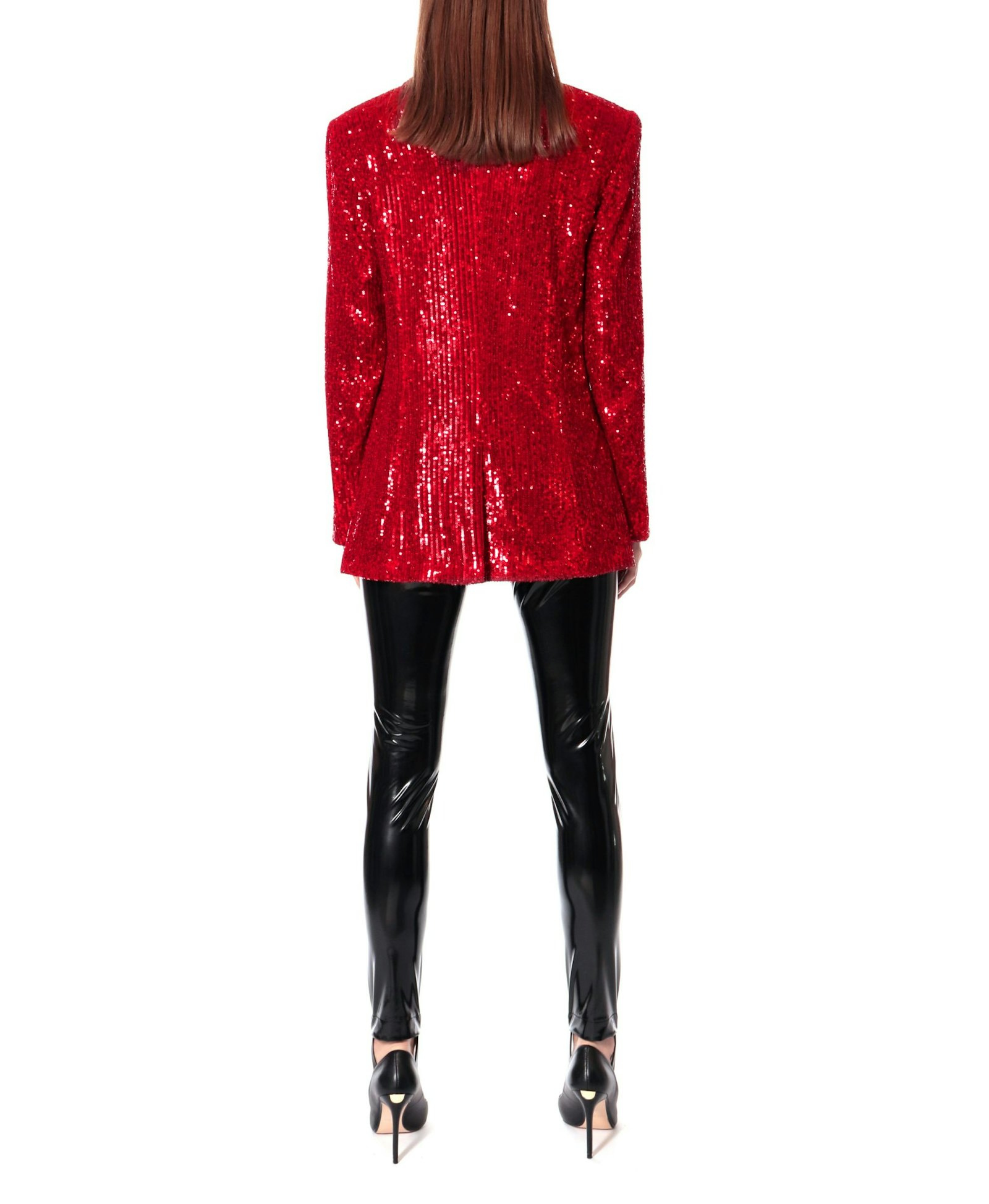 Blazer Holly Brilliant Ruby in Red made by HALEWSKI