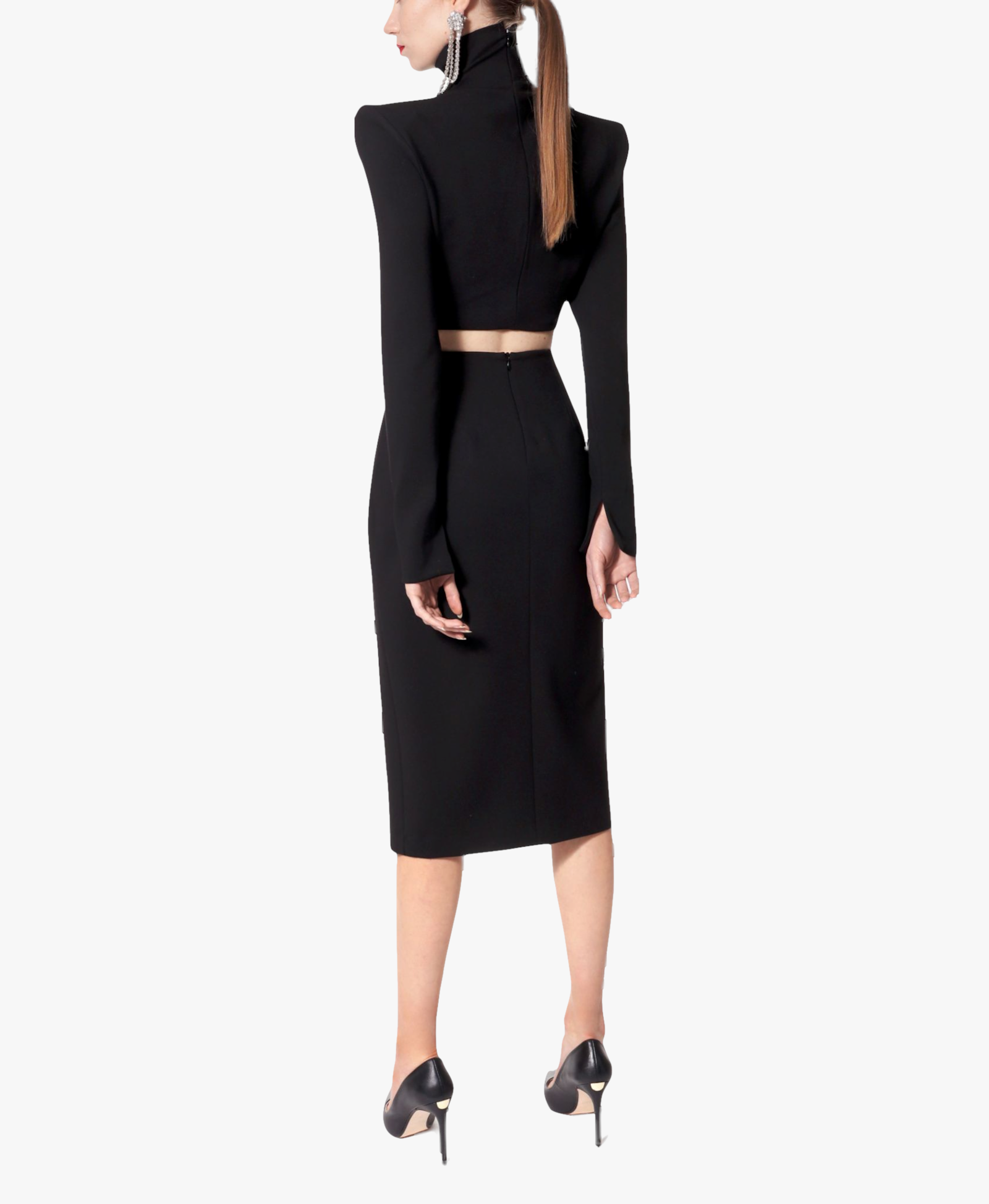 Blouse Natasha Perle Noir in Black made by HALEWSKI