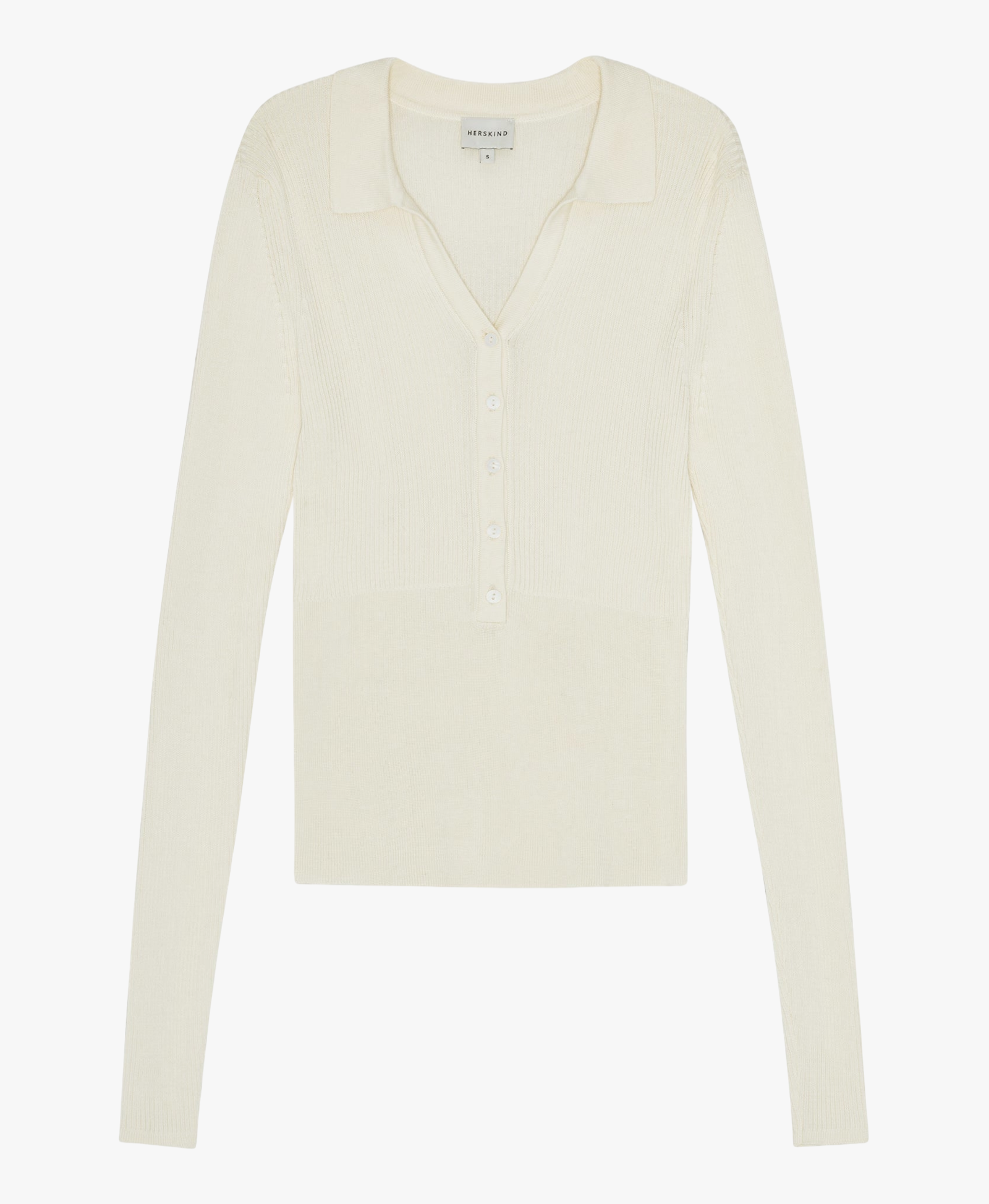Finn Knit Blouse - Off White made by HERSKIND