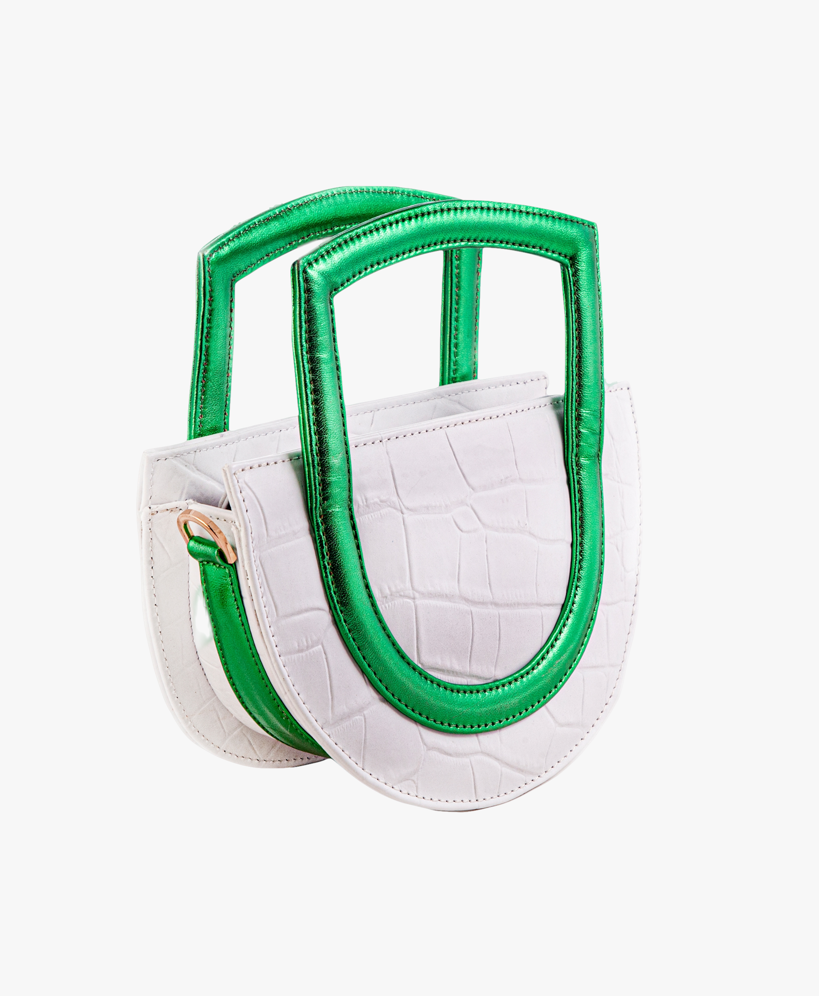 Sukoon - White - Top Handle bag made by ALIEL