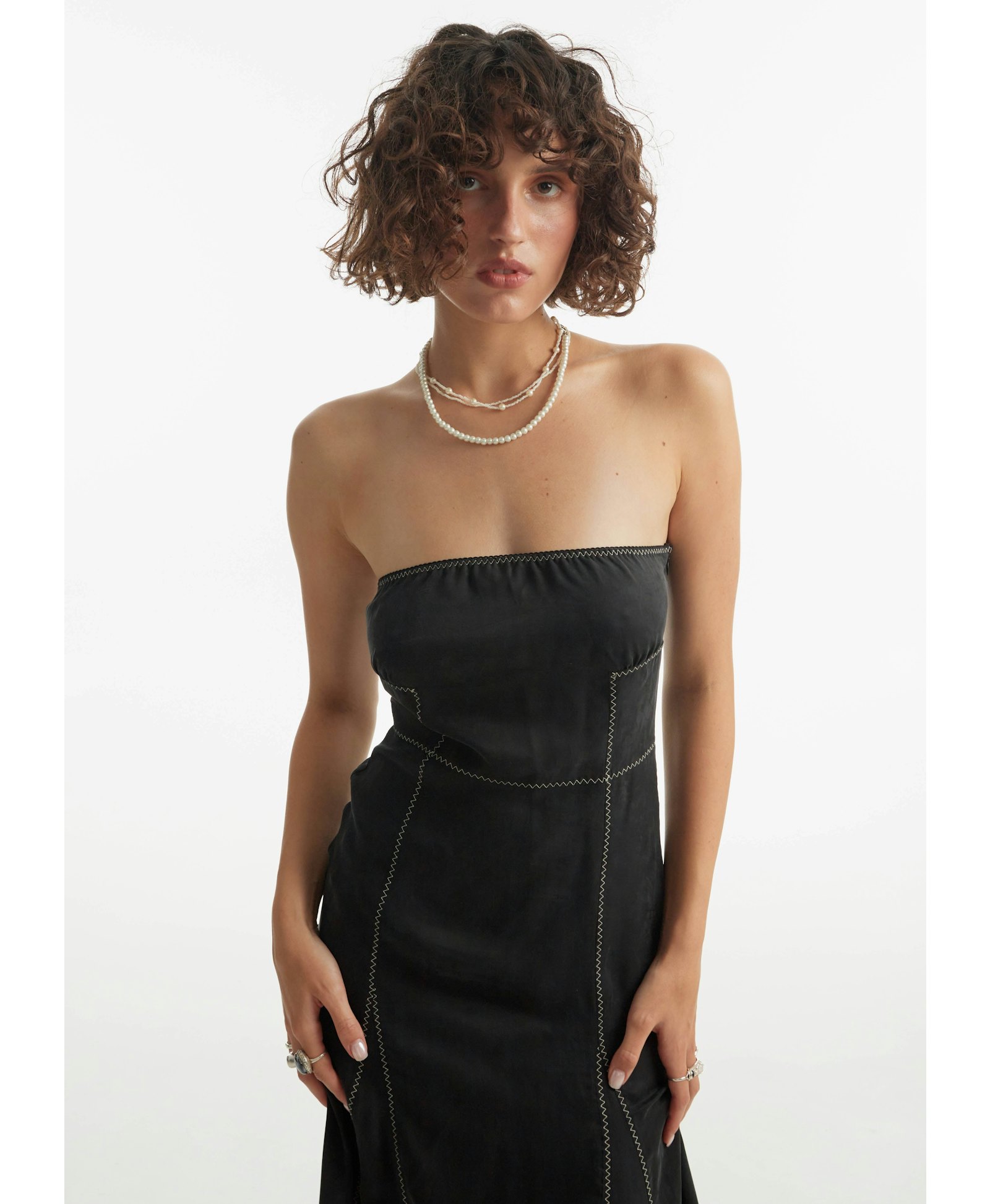 Maxi boned DRESS made by Tamar Keburia