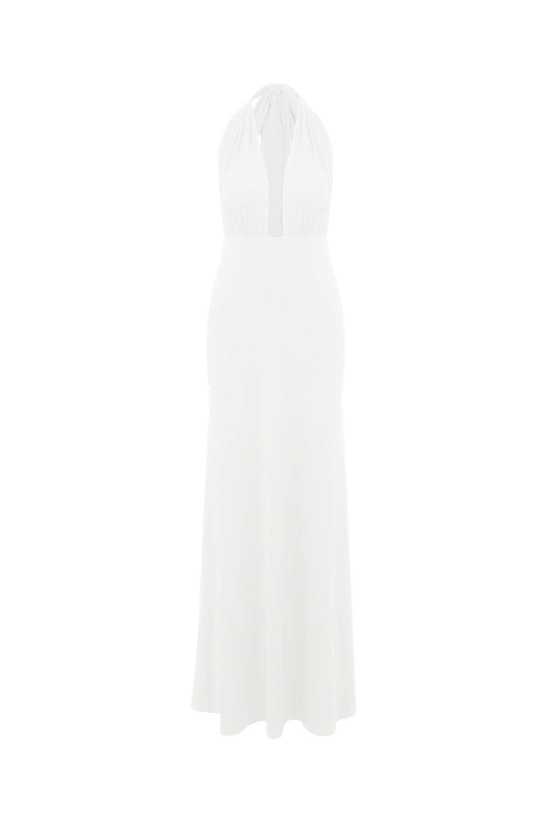 Shop Nazli Ceren Ines Dress In White In White Smoke