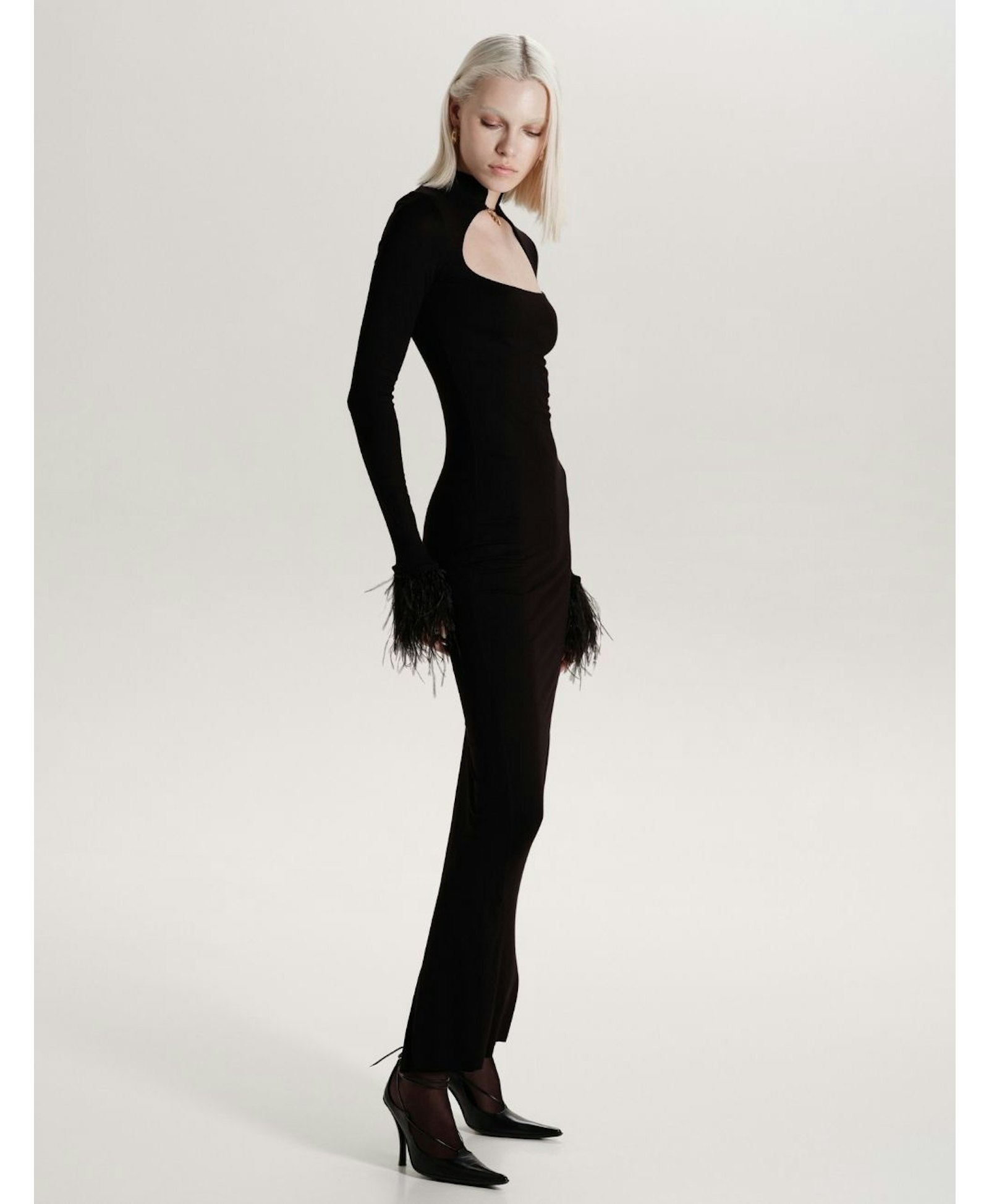 Cindy Dress in Black made by MANURÍ