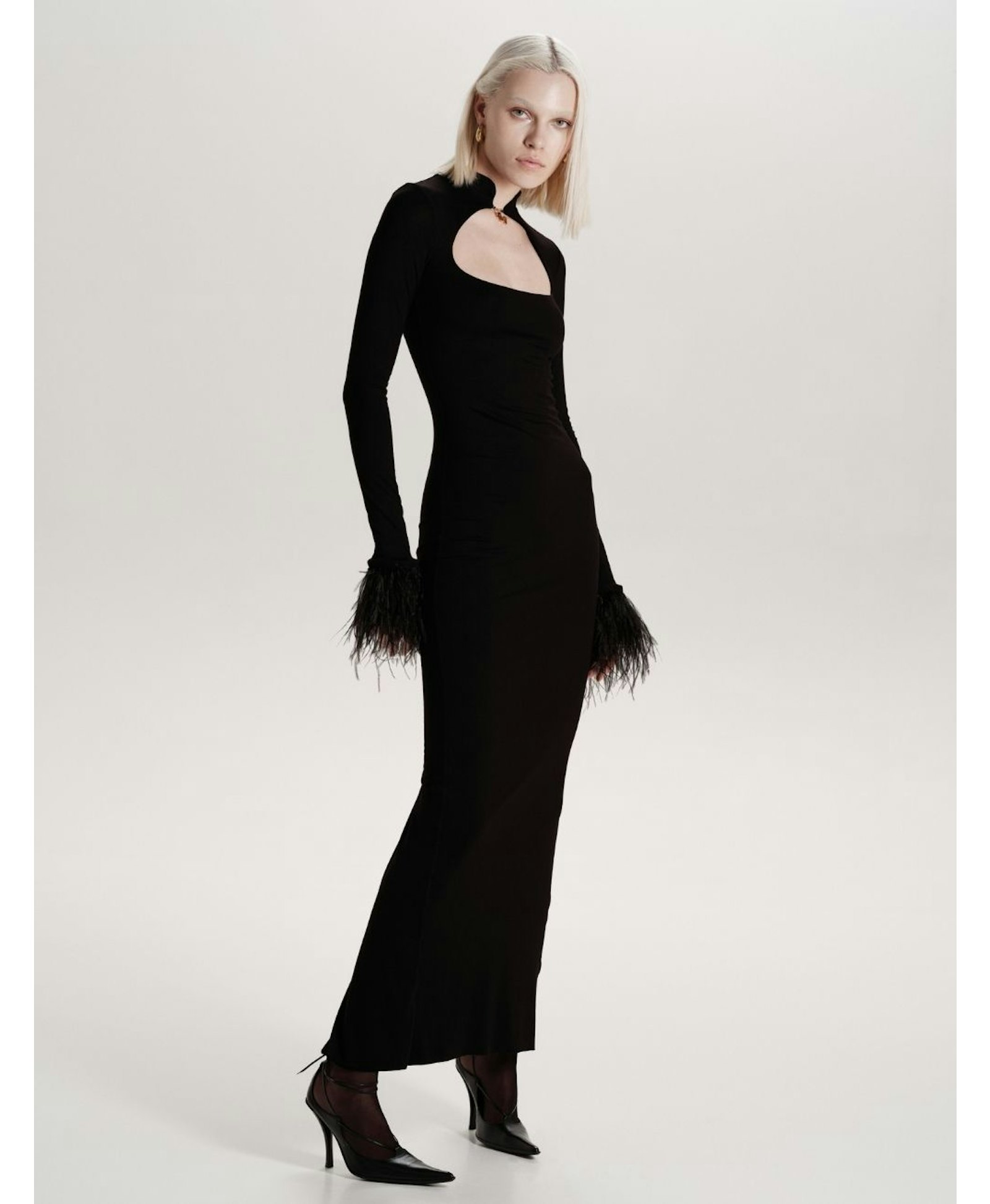 Cindy Dress in Black made by MANURÍ