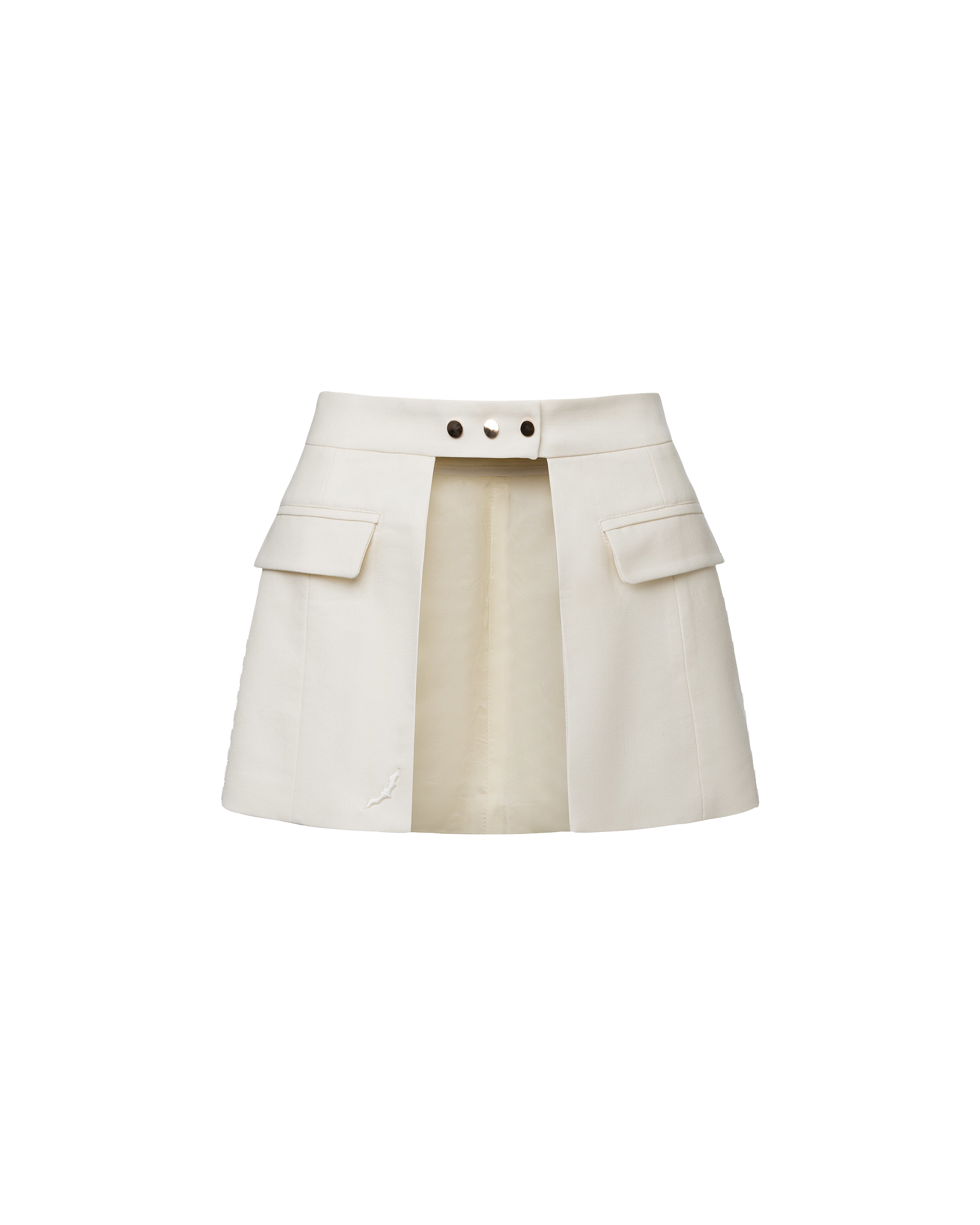 Divalo Kiara Skirt Belt In White