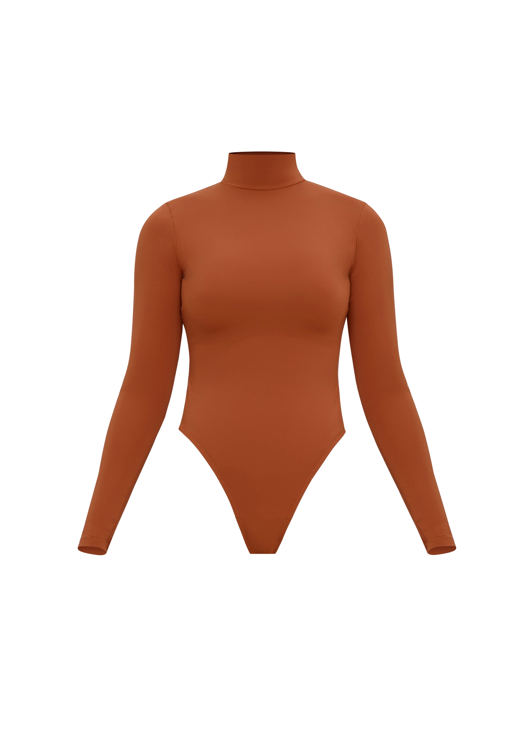 Shop Andrea Iyamah Collo Bodysuit In Sienna