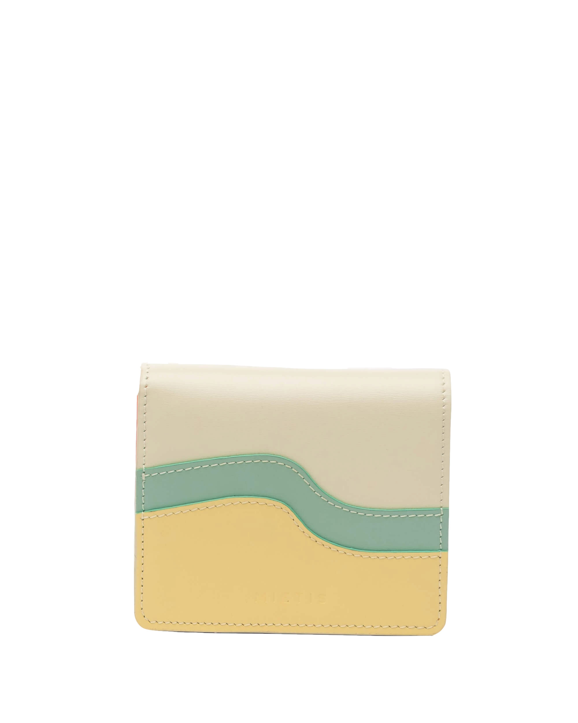 Mietis Waves Wallet White / Cream / Mint Green