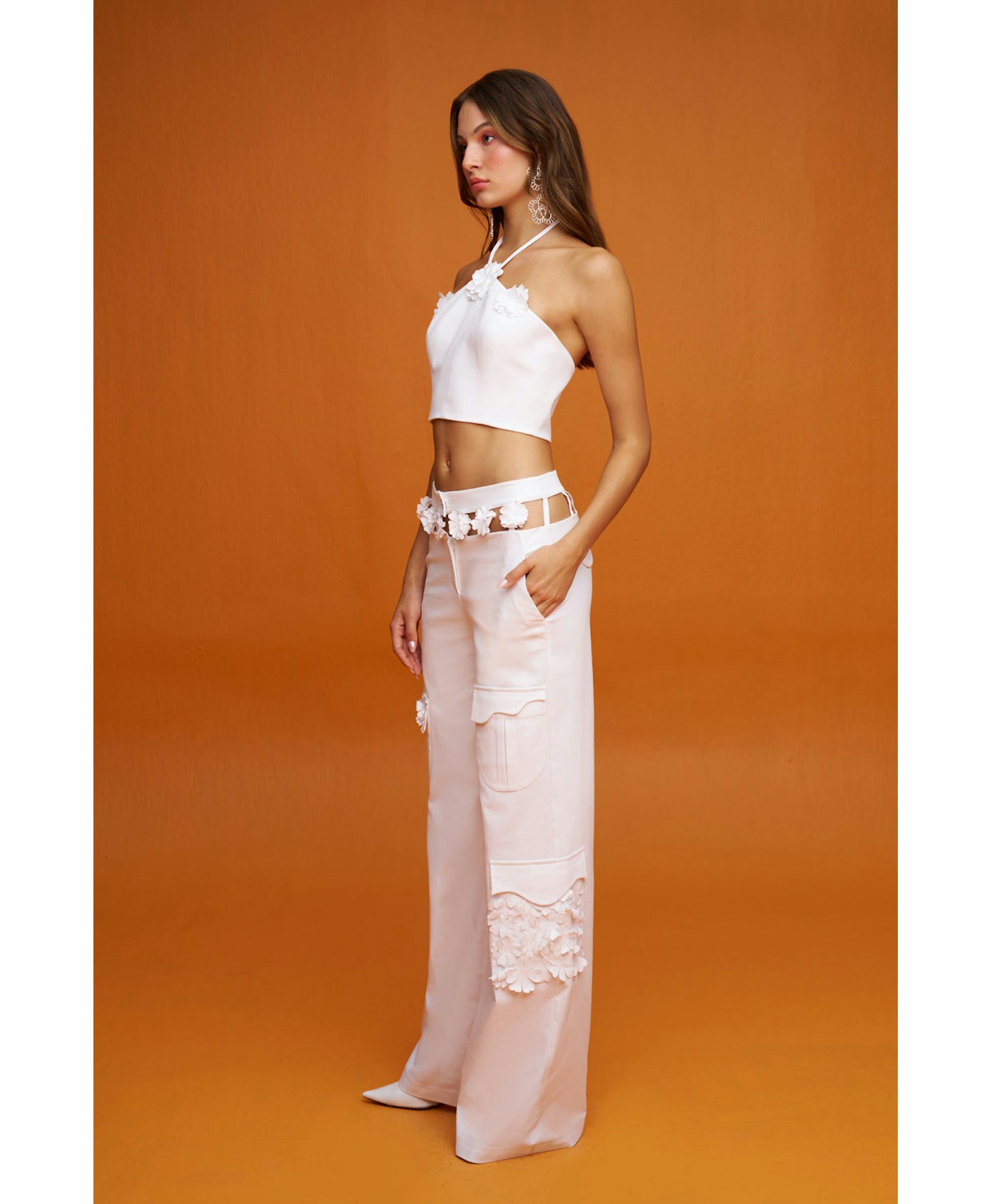 Jasmine Floral Pant made by Declara