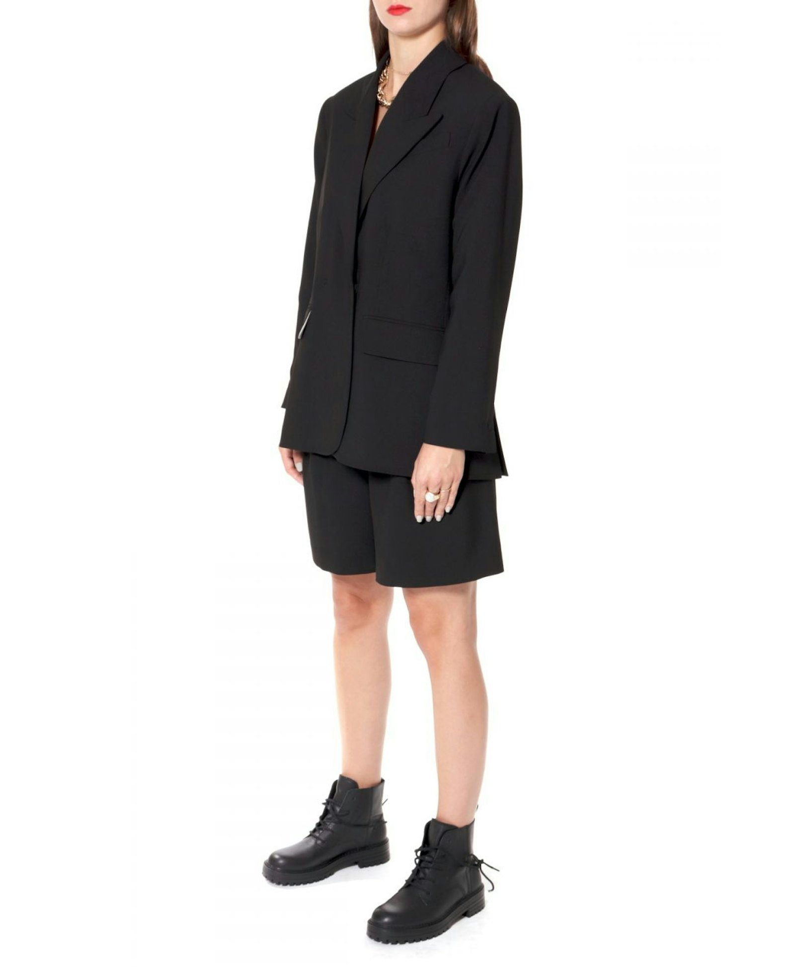Blazer Ramona Neutral Black in Black made by HALEWSKI
