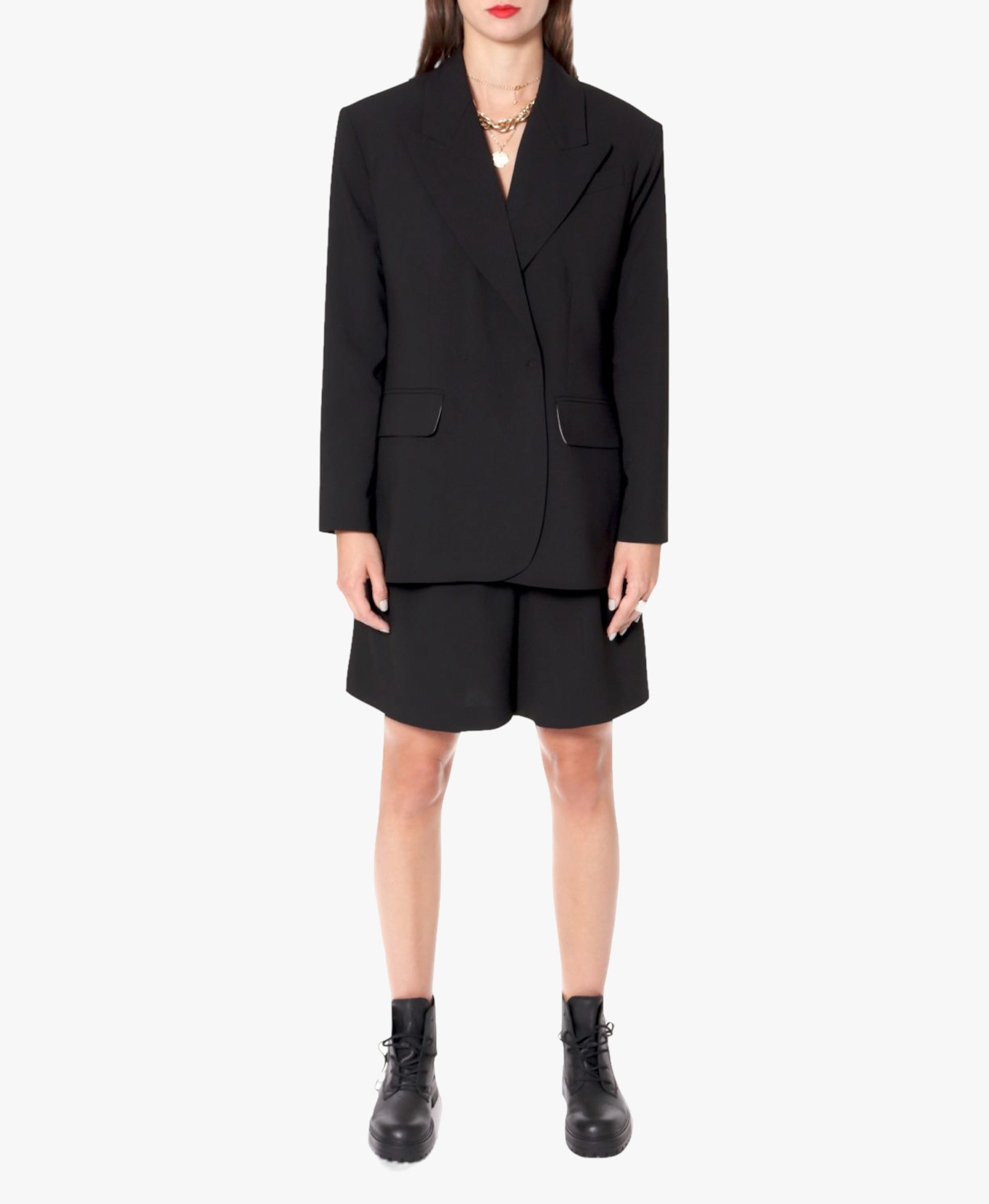 Blazer Ramona Neutral Black in Black made by HALEWSKI