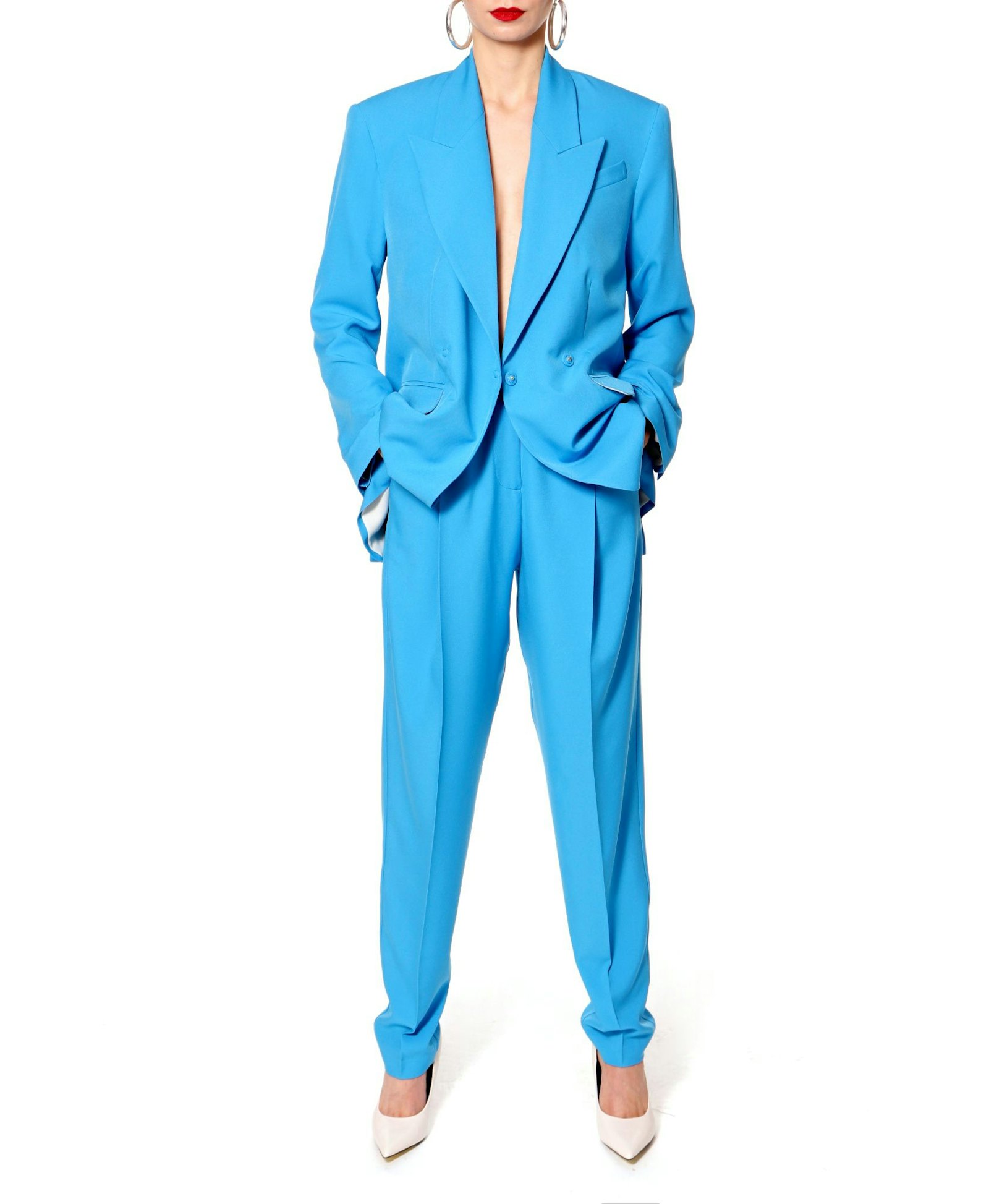 Blazer Ramona Malibu Blue in Blue made by HALEWSKI