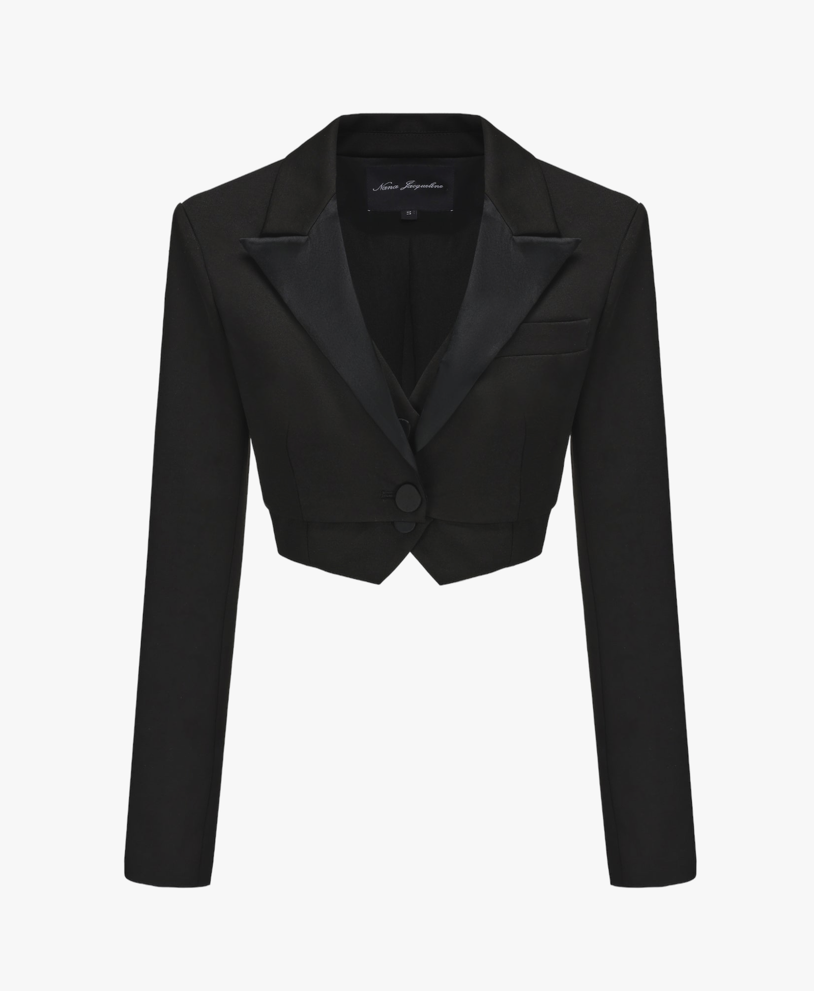 Bridget Suit Jacket (Black) made by Nana Jacqueline