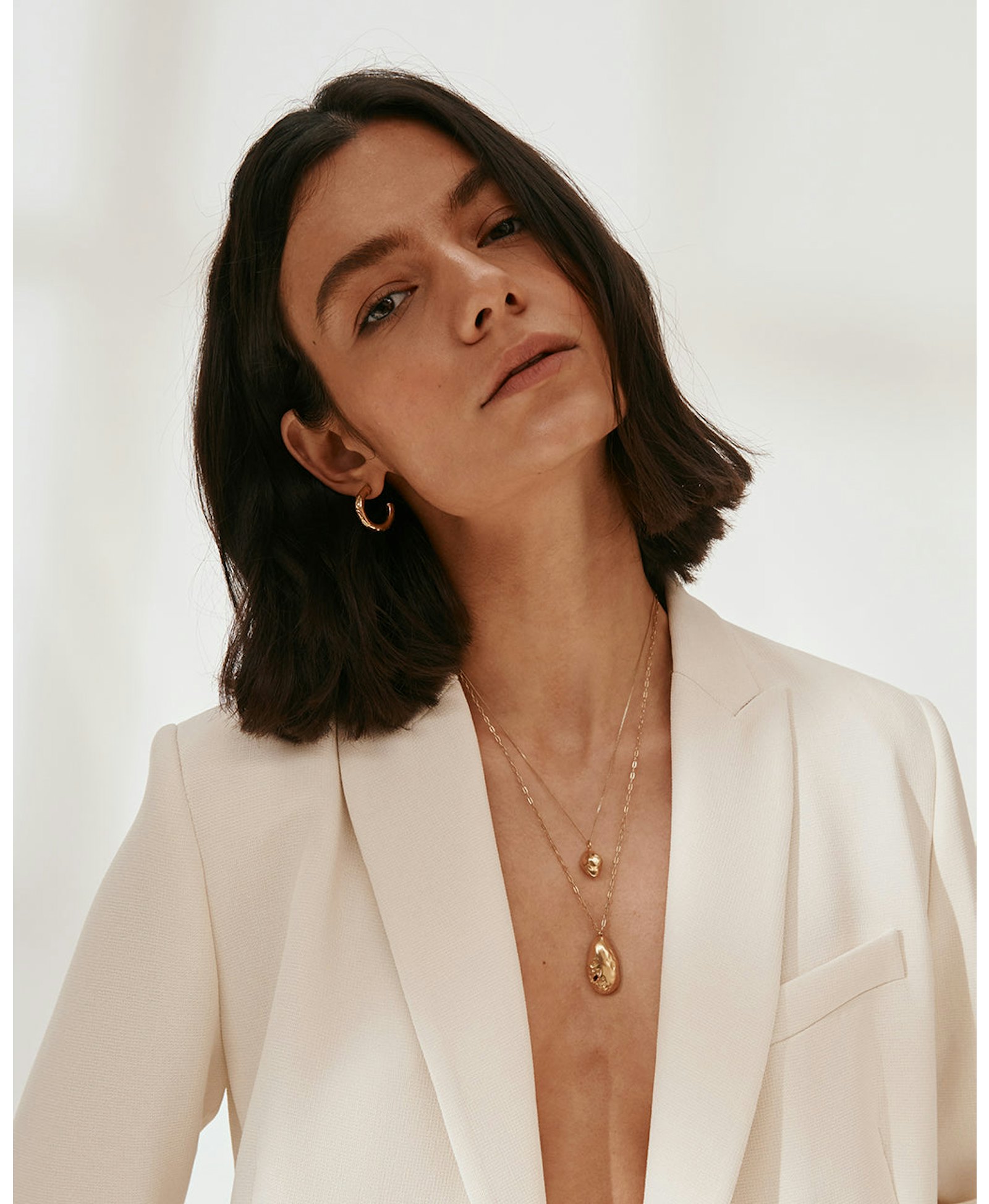 PEROLA NECKLACE SILVER made by Carolina De Barros