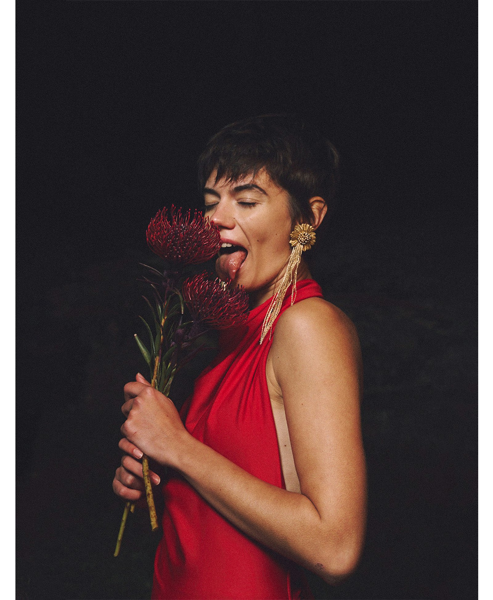 NOELIA BODYSUIT RED - LIMITED EDITION made by 710 Studio