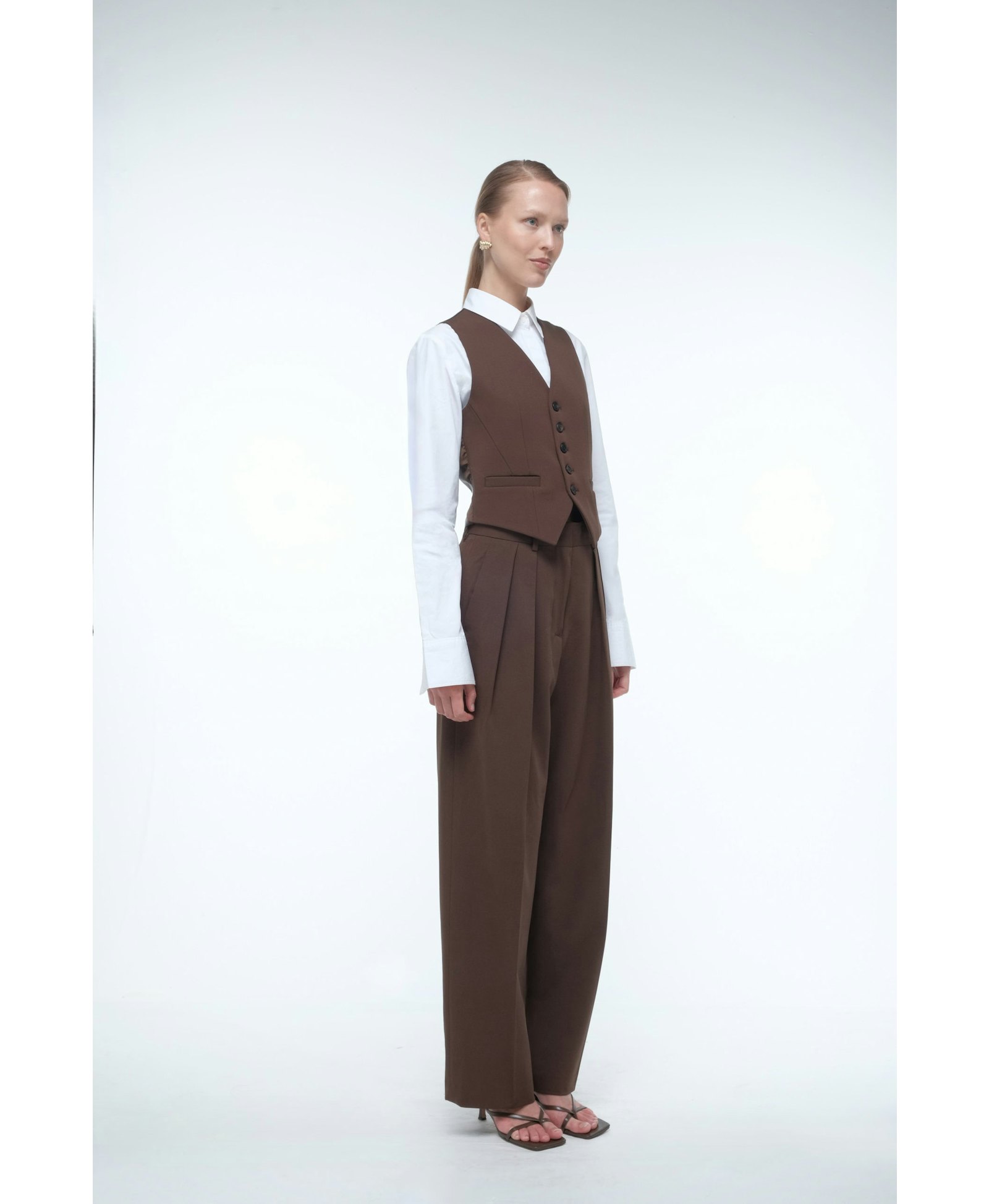 Tailored suit trousers made by AFTERHOURS